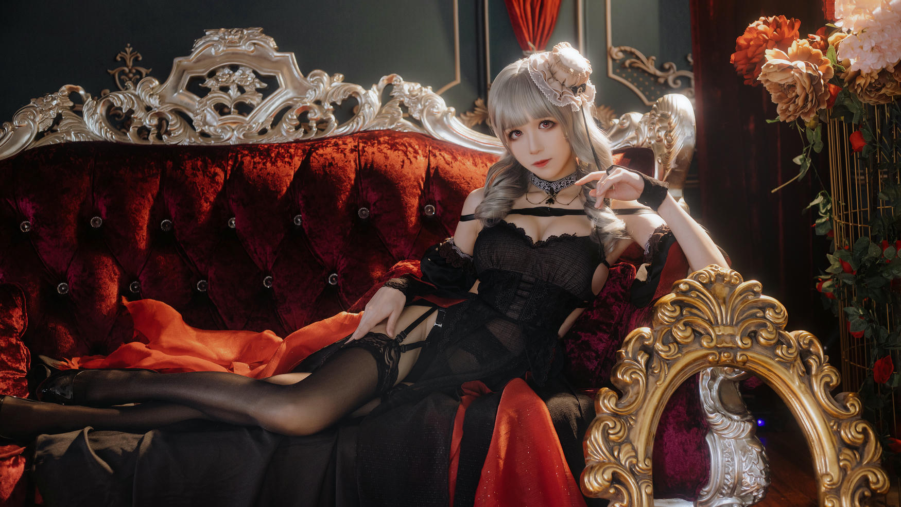 Tomoyo酱 NO.015 碧蓝-吕佐夫礼服 [29P 200MB]_第1集