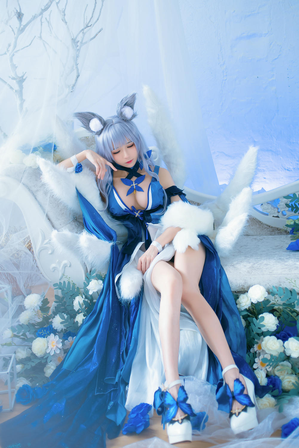 Tomoyo酱 NO.016 碧蓝-信浓礼服 [22P 90MB]_第2集