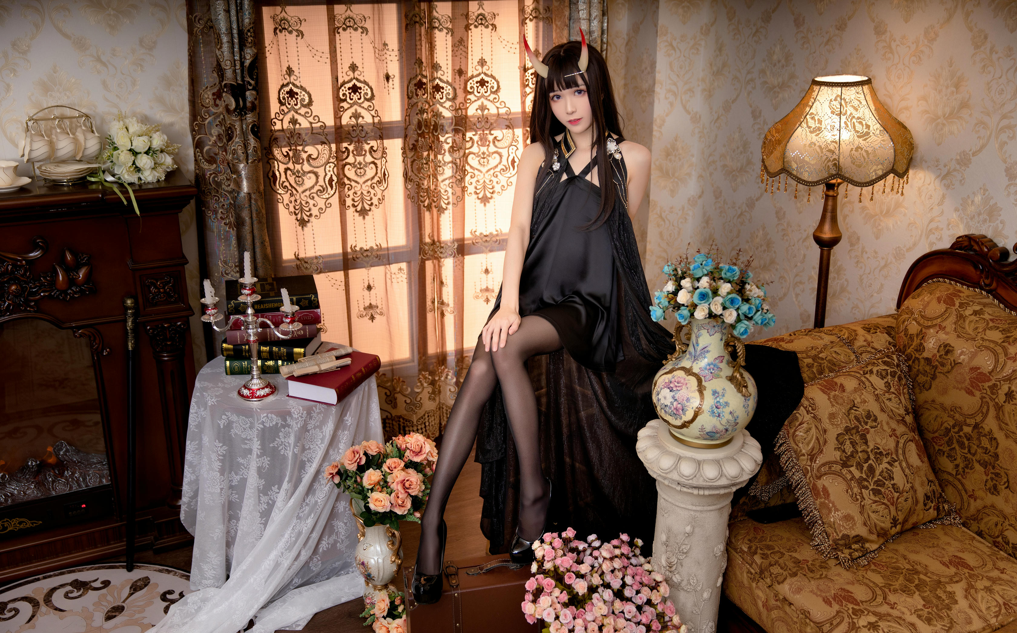 Tomoyo酱 NO.002 碧蓝 能代礼服 [12P-270MB]_第1集