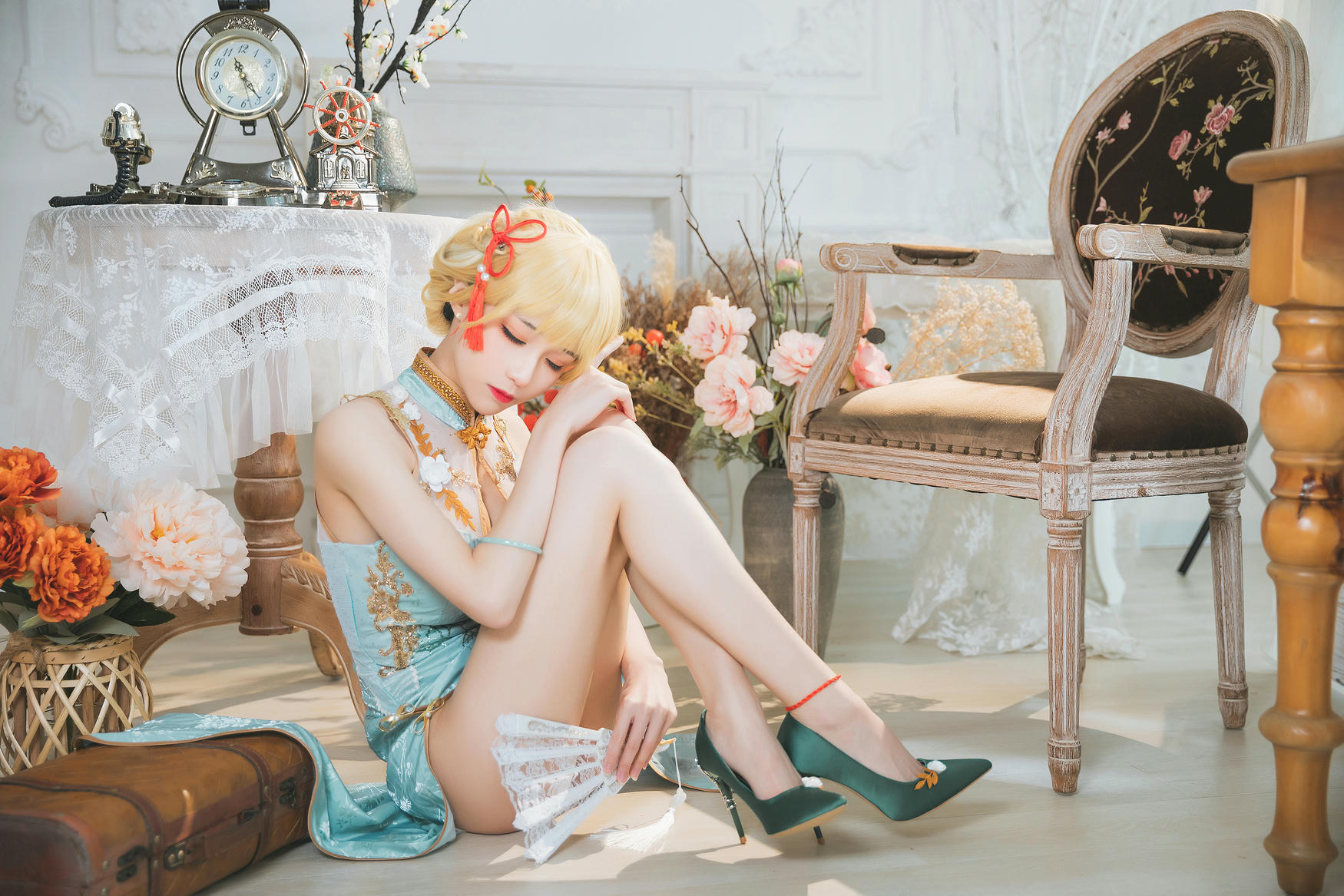 Tomoyo酱 NO.024 G36旗袍 [30P 180MB]_第2集