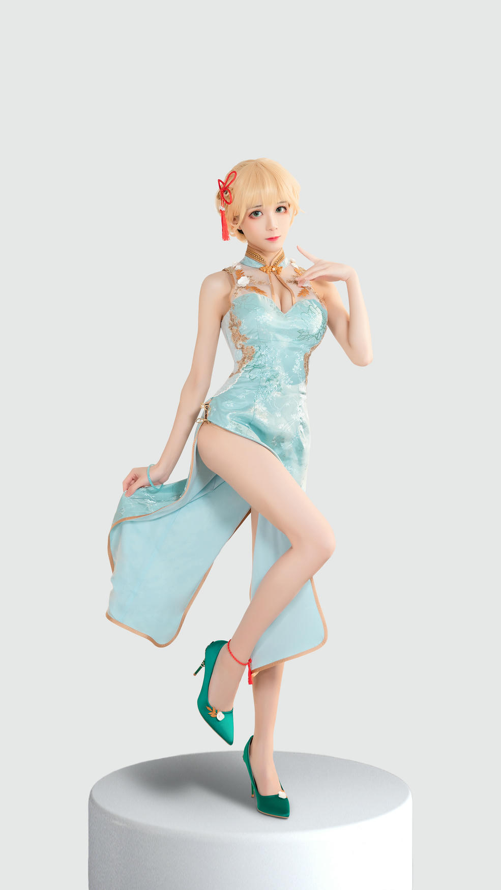 Tomoyo酱 NO.024 G36旗袍 [30P 180MB]_第2集