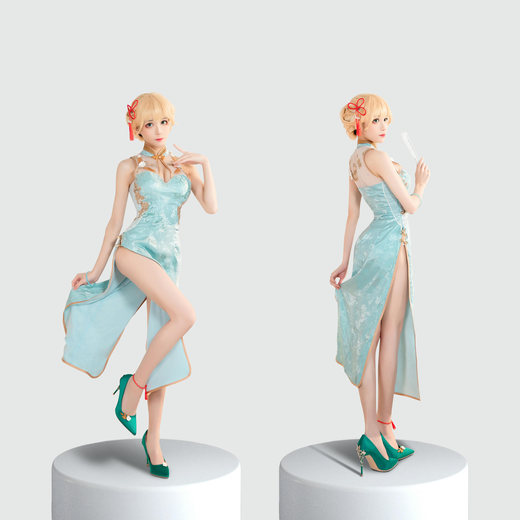 Tomoyo酱 NO.024 G36旗袍 [30P 180MB]_第2集