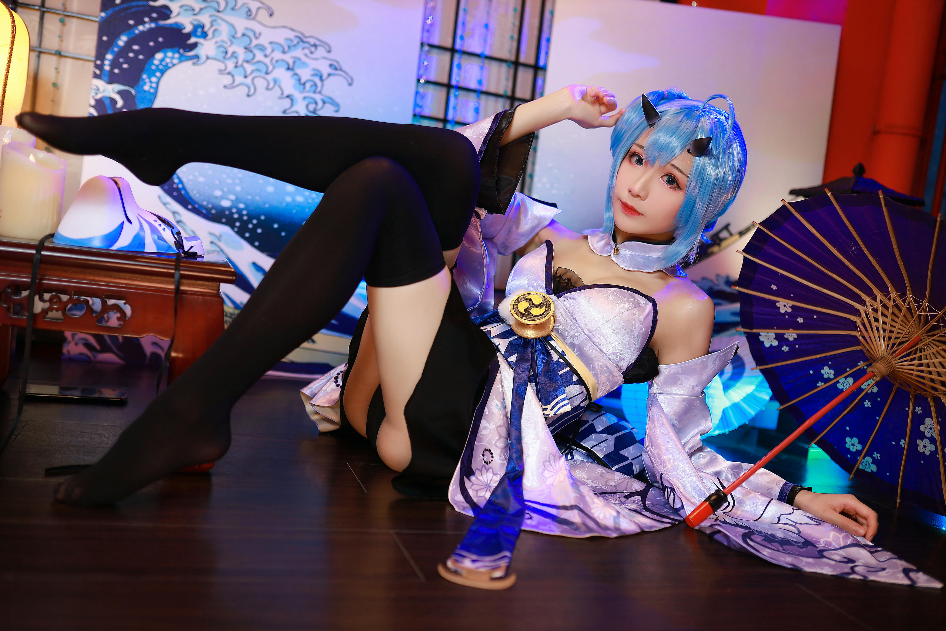 Tomoyo酱 NO.026 碧蓝-柏 [18P 293MB]_第1集