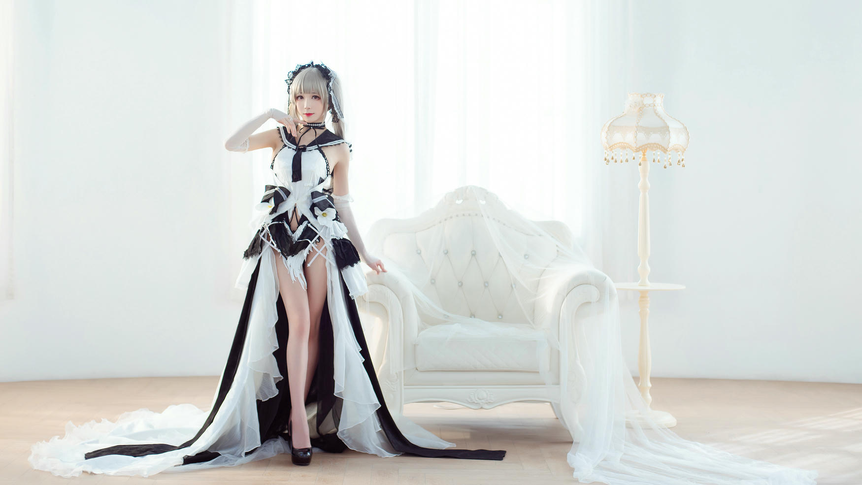 Tomoyo酱 NO.028 碧蓝-可畏礼服 [27P 200MB]-冷色_第1集