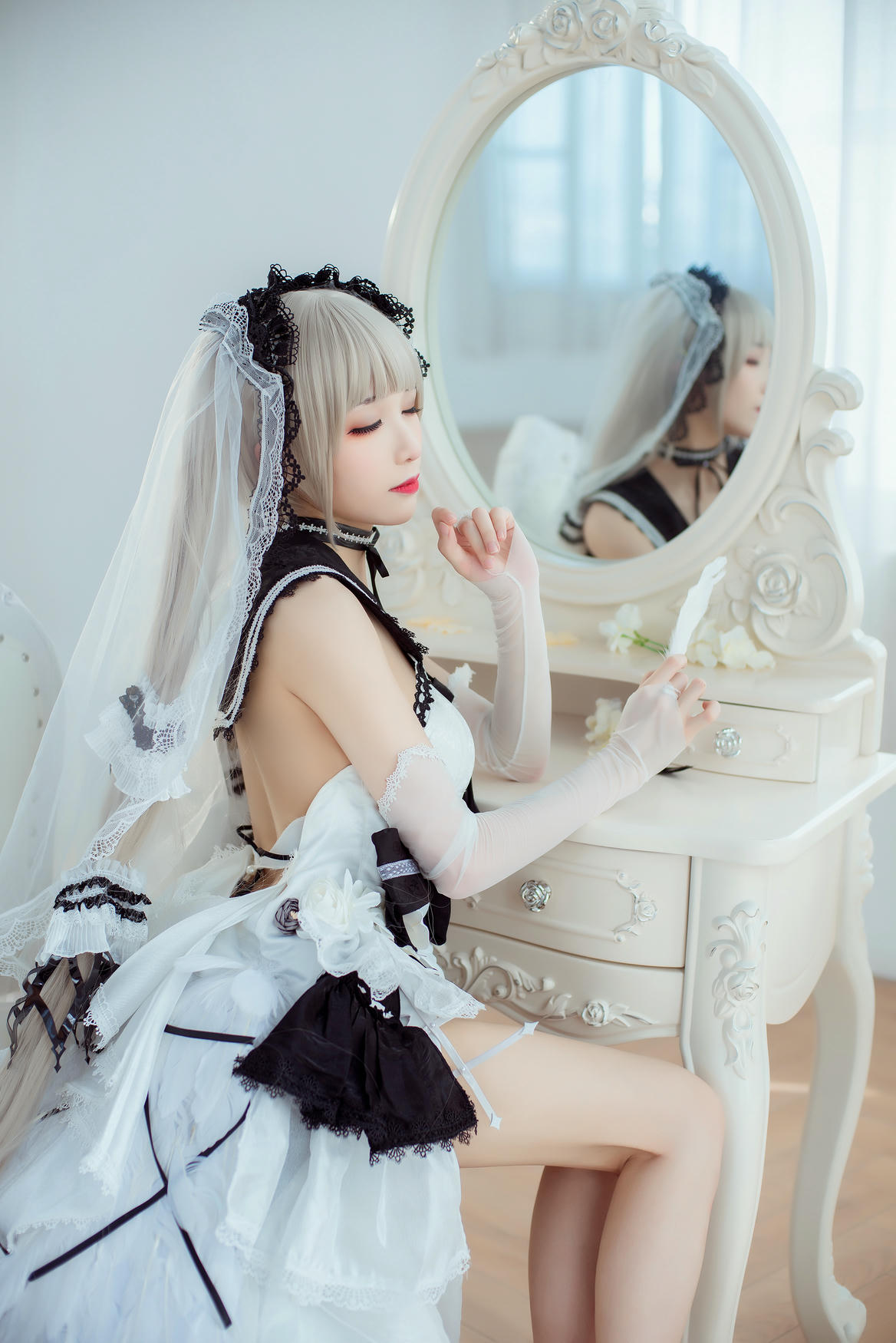 Tomoyo酱 NO.028 碧蓝-可畏礼服 [27P 200MB]-冷色_第1集