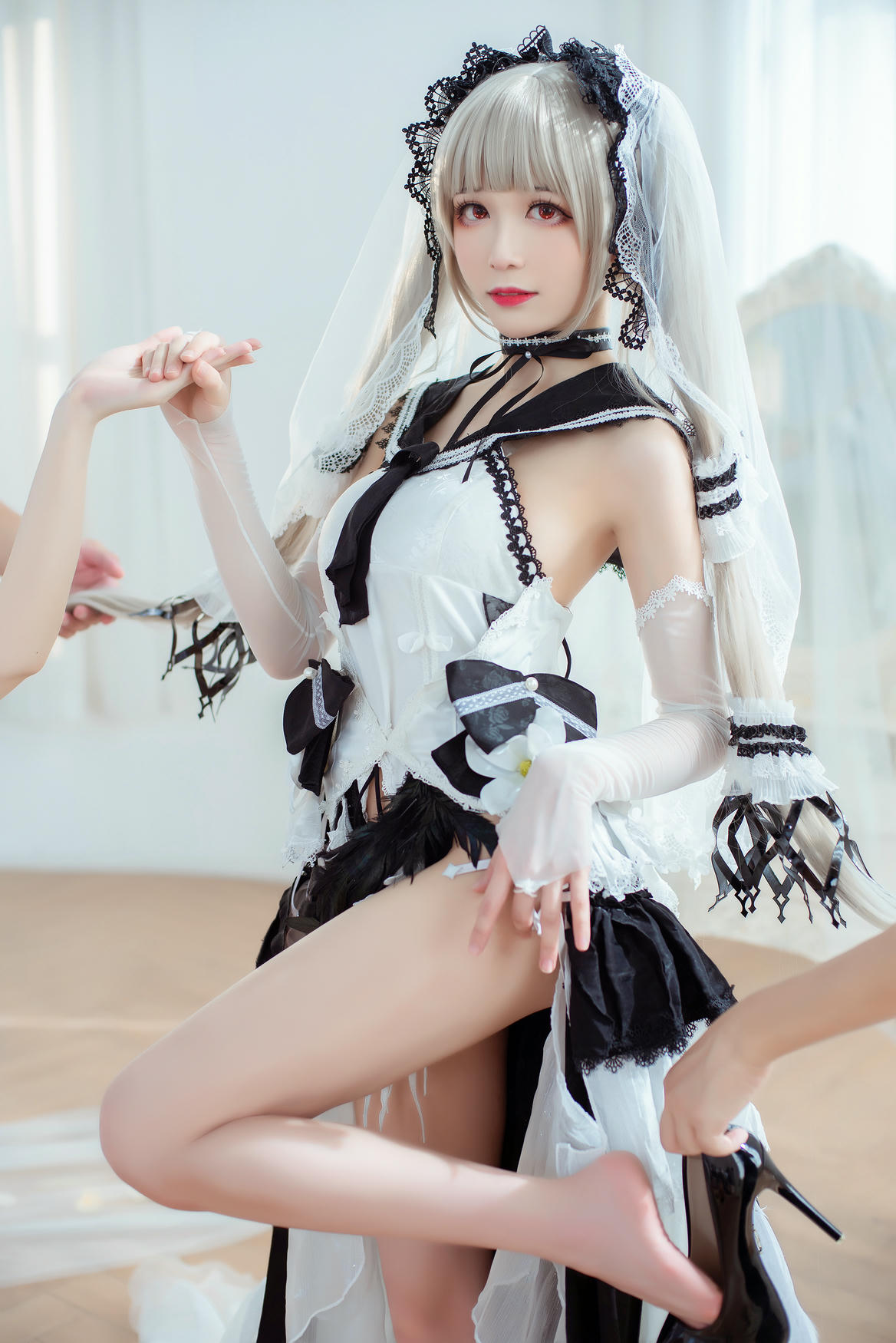 Tomoyo酱 NO.028 碧蓝-可畏礼服 [27P 200MB]-冷色_第1集