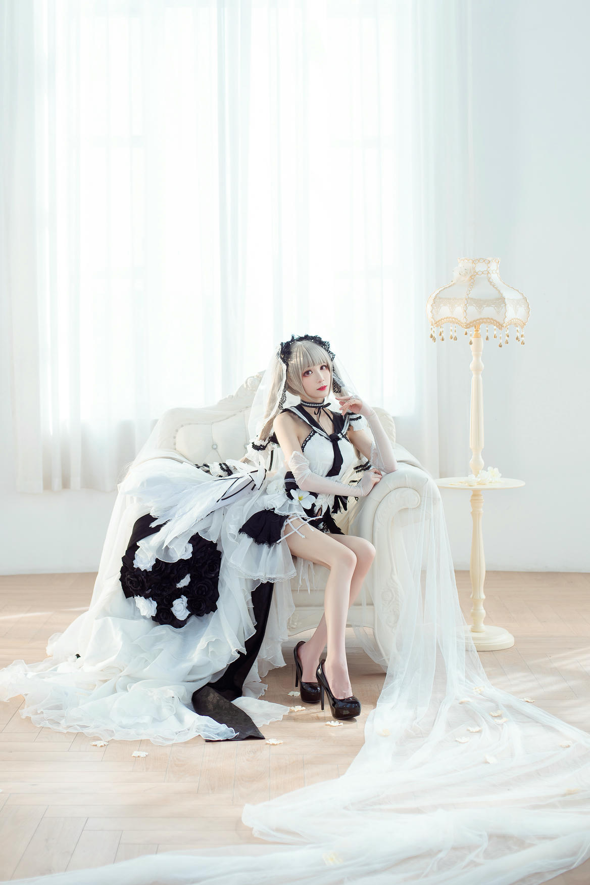 Tomoyo酱 NO.028 碧蓝-可畏礼服 [27P 200MB]-冷色_第1集