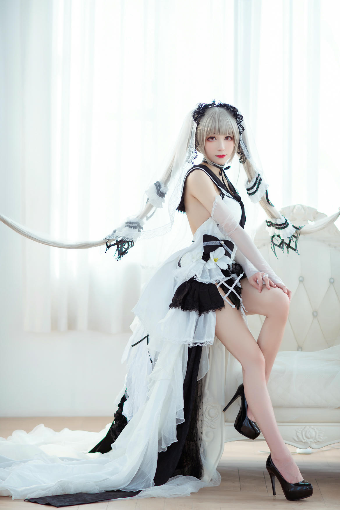 Tomoyo酱 NO.028 碧蓝-可畏礼服 [27P 200MB]-冷色_第1集