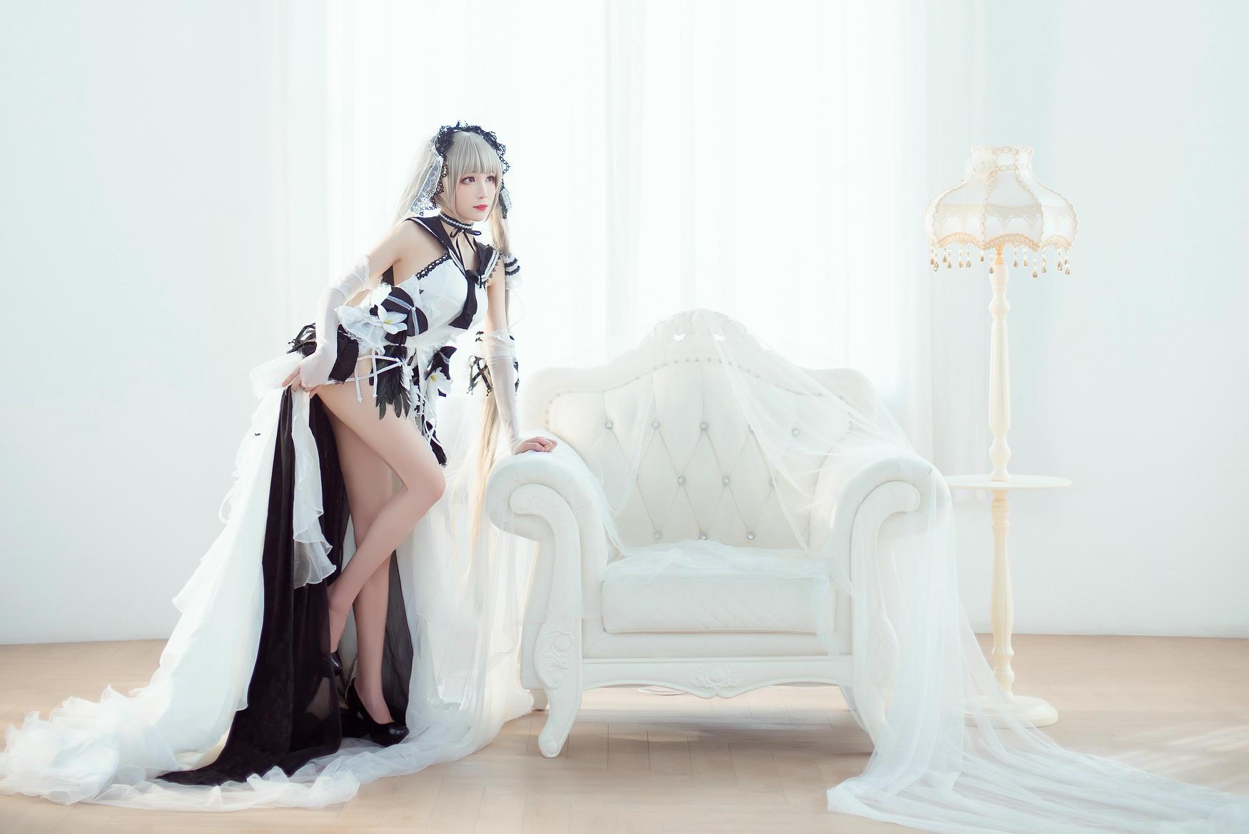 Tomoyo酱 NO.028 碧蓝-可畏礼服 [27P 200MB]-冷色_第1集