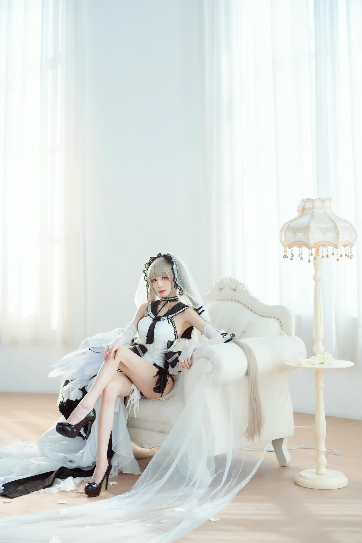 Tomoyo酱 NO.028 碧蓝-可畏礼服 [27P 200MB]-冷色_第2集