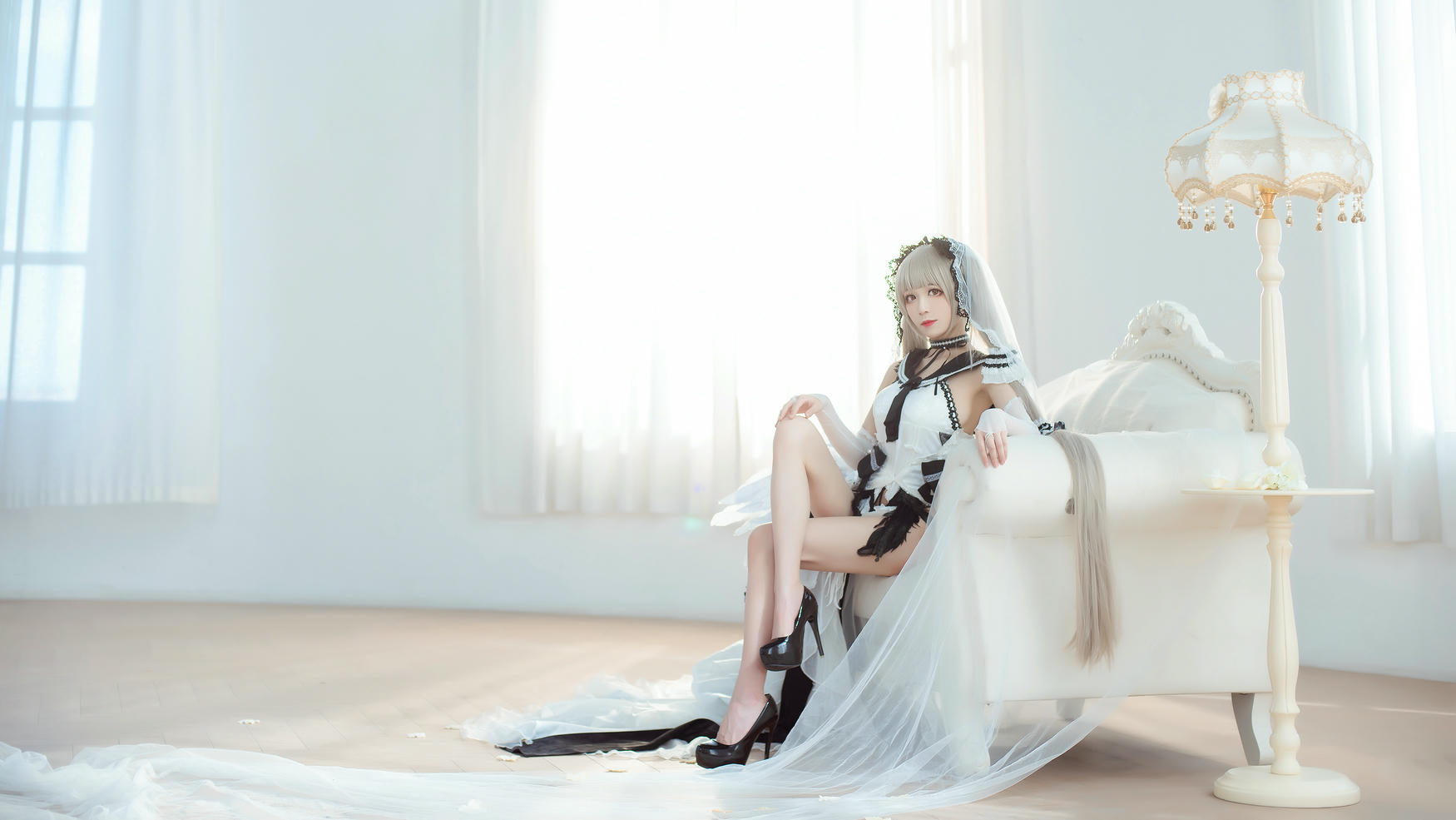 Tomoyo酱 NO.028 碧蓝-可畏礼服 [27P 200MB]-冷色_第2集