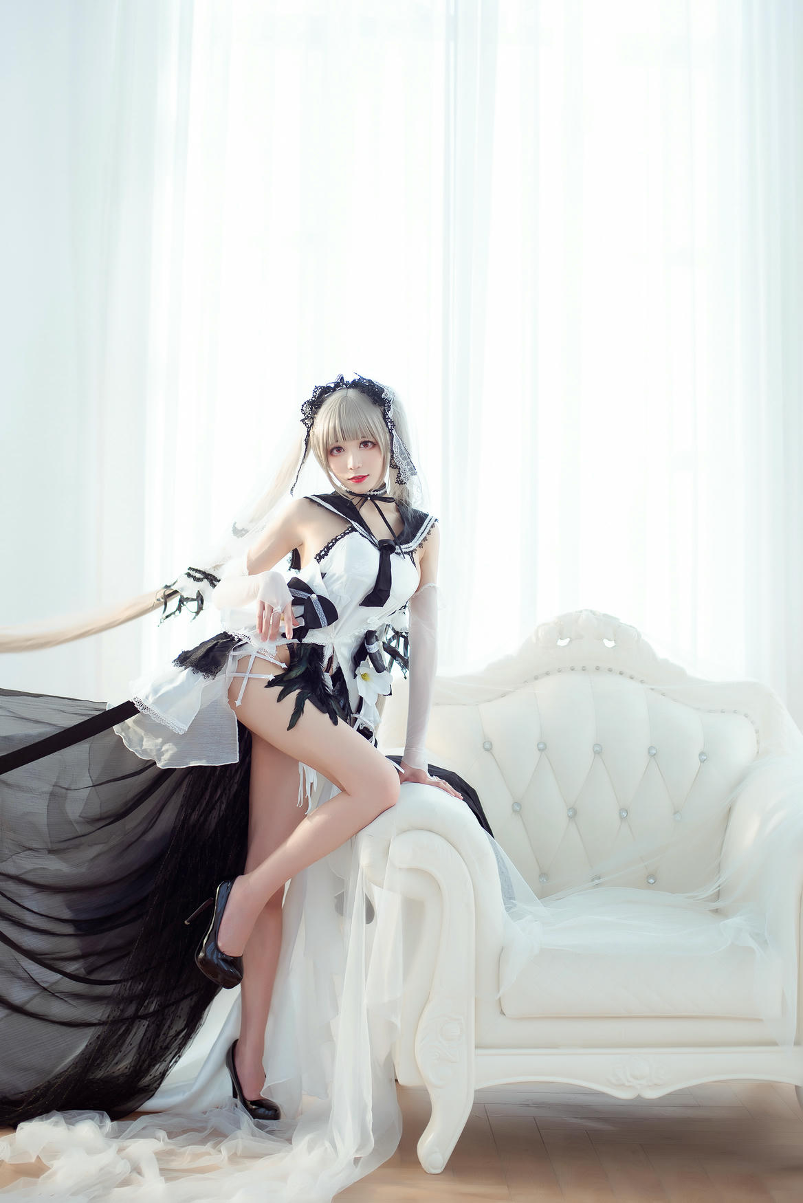 Tomoyo酱 NO.028 碧蓝-可畏礼服 [27P 200MB]-冷色_第2集