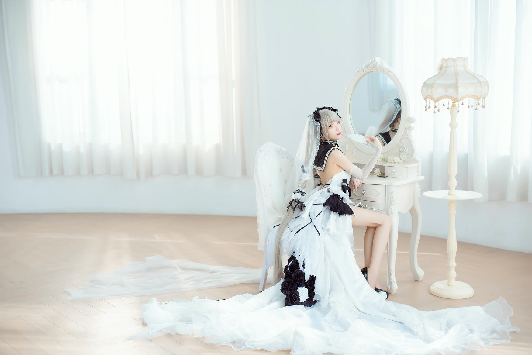 Tomoyo酱 NO.028 碧蓝-可畏礼服 [27P 200MB]-冷色_第1集