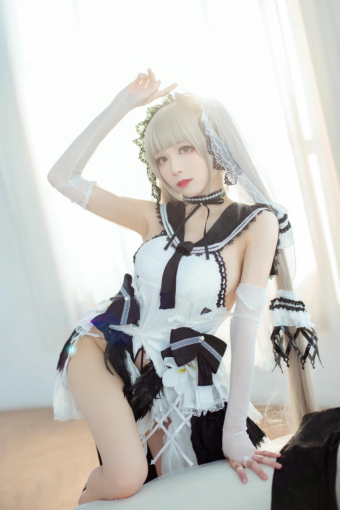 Tomoyo酱 NO.028 碧蓝-可畏礼服 [27P 200MB]-冷色_第1集