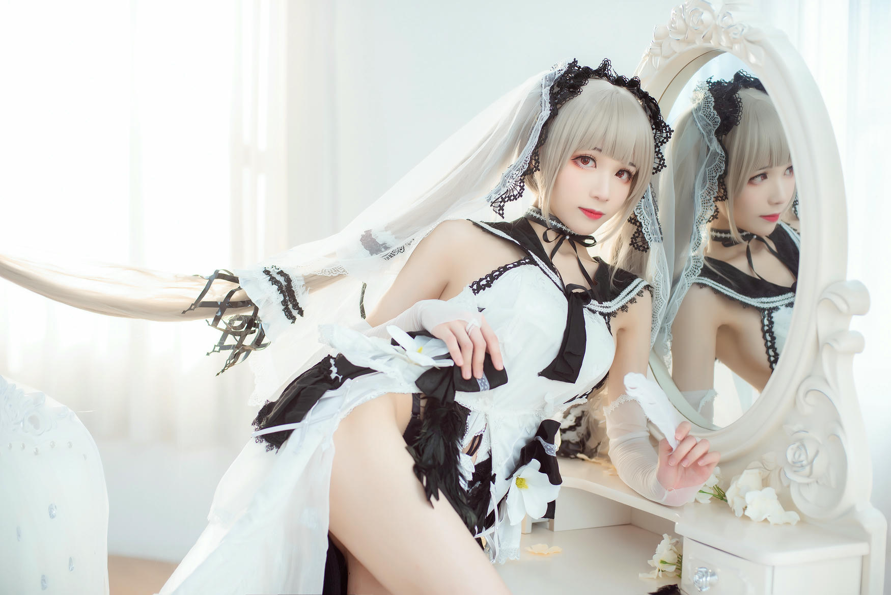 Tomoyo酱 NO.028 碧蓝-可畏礼服 [27P 200MB]-冷色_第1集