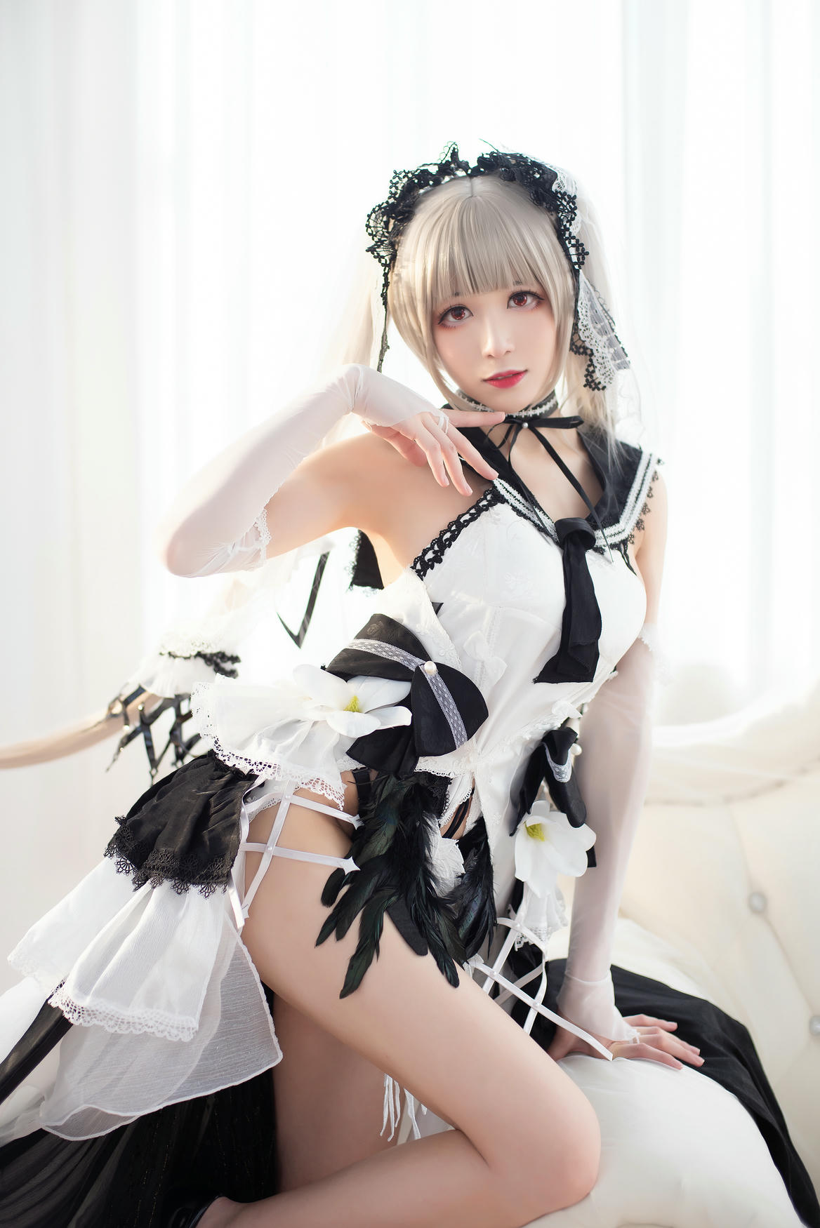 Tomoyo酱 NO.028 碧蓝-可畏礼服 [27P 200MB]-暖色_第2集