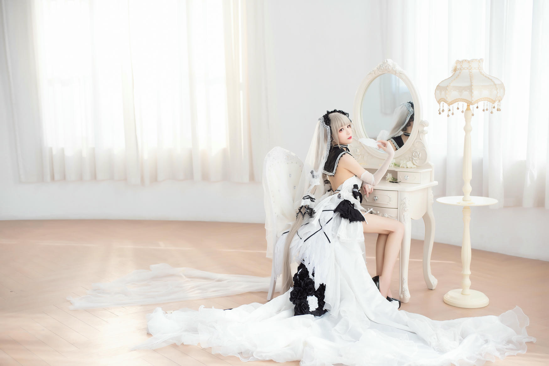 Tomoyo酱 NO.028 碧蓝-可畏礼服 [27P 200MB]-暖色_第1集