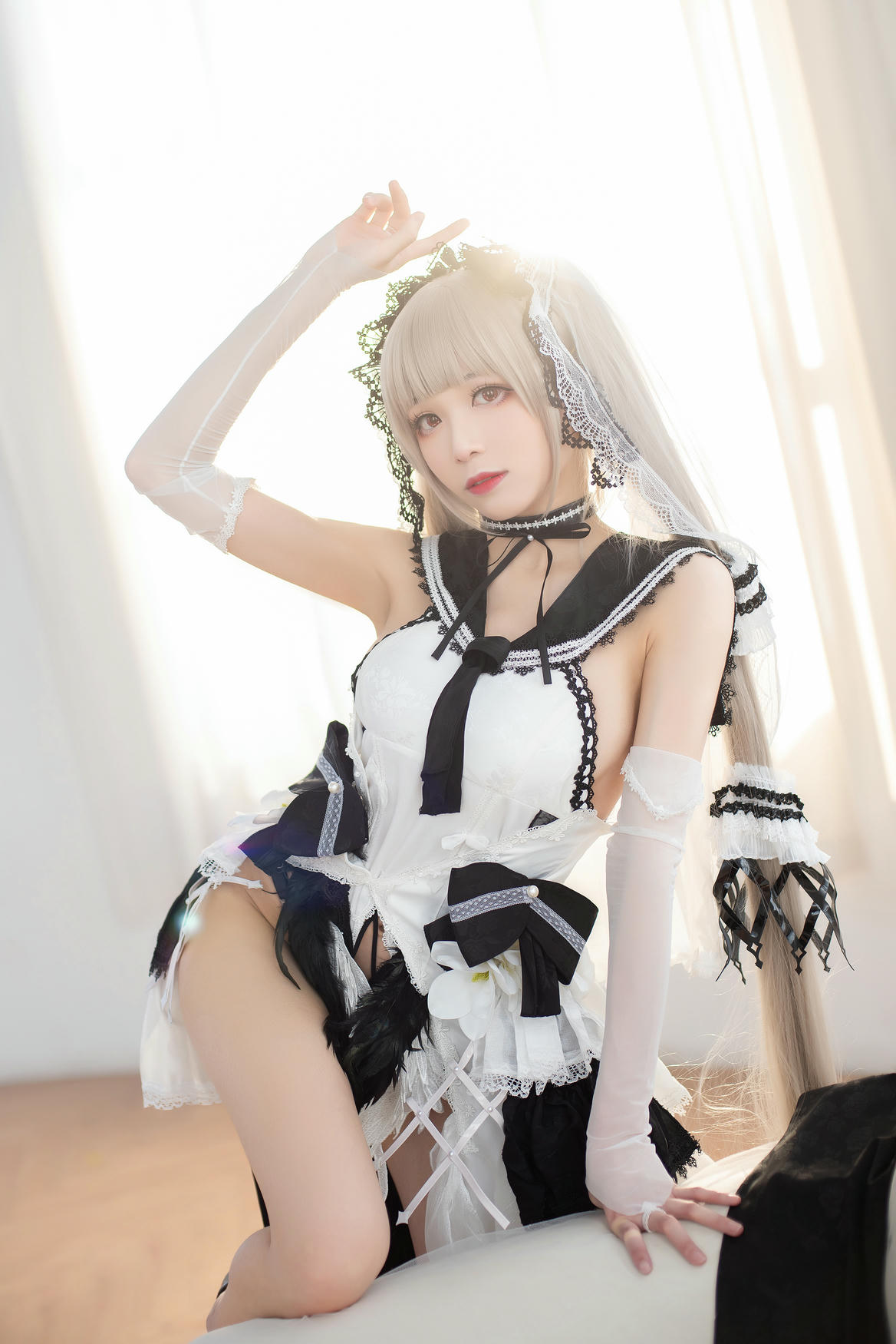 Tomoyo酱 NO.028 碧蓝-可畏礼服 [27P 200MB]-暖色_第1集