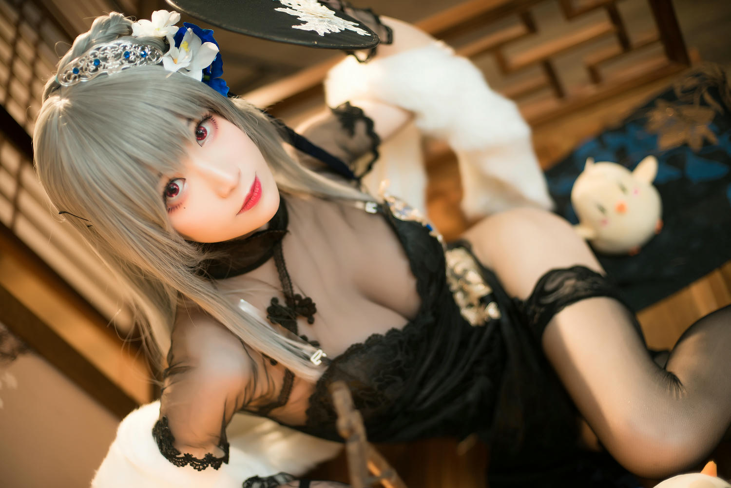 Tomoyo酱 NO.029 碧蓝-路易九世旗袍 [20P 76MB]_第1集