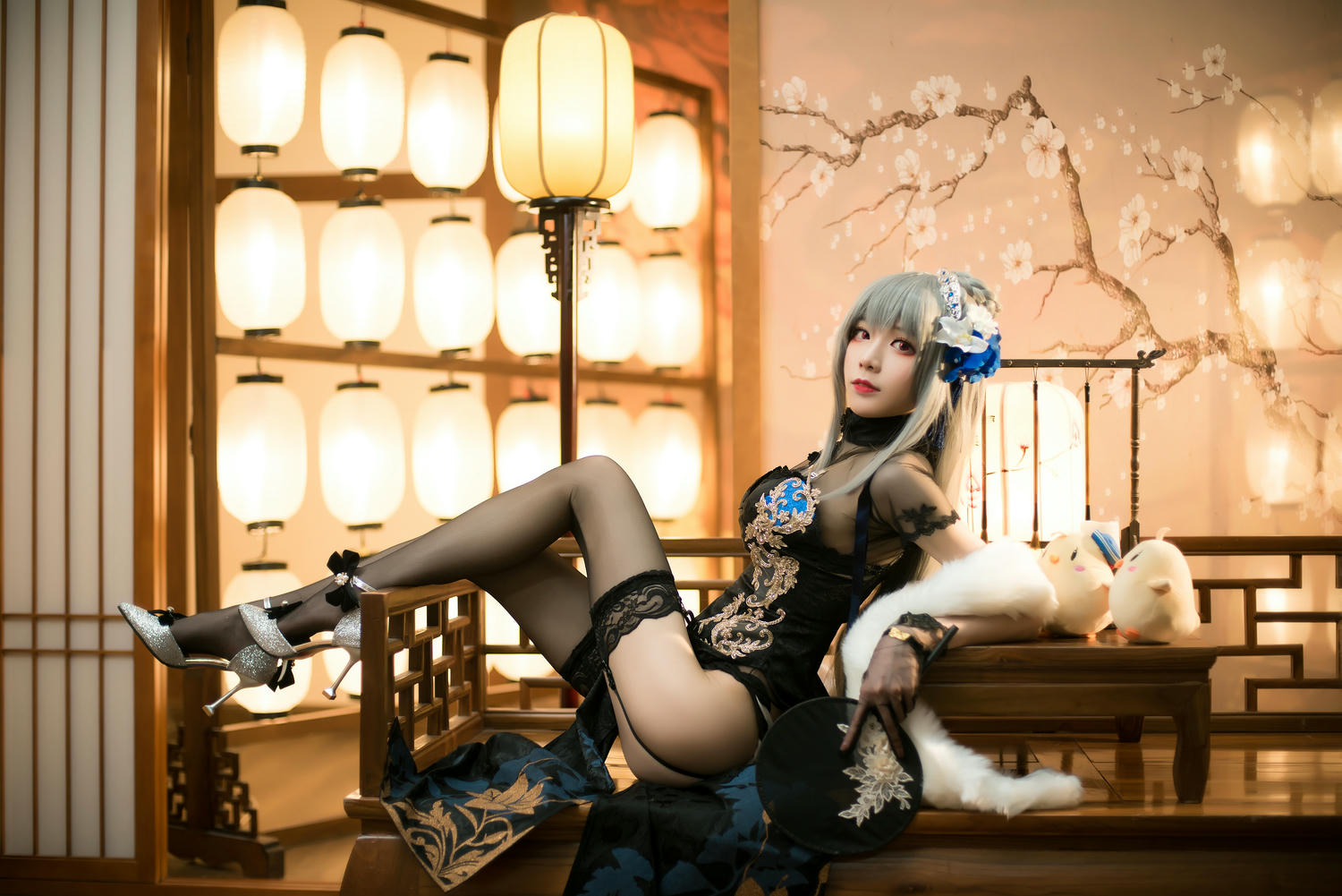 Tomoyo酱 NO.029 碧蓝-路易九世旗袍 [20P 76MB]_第1集