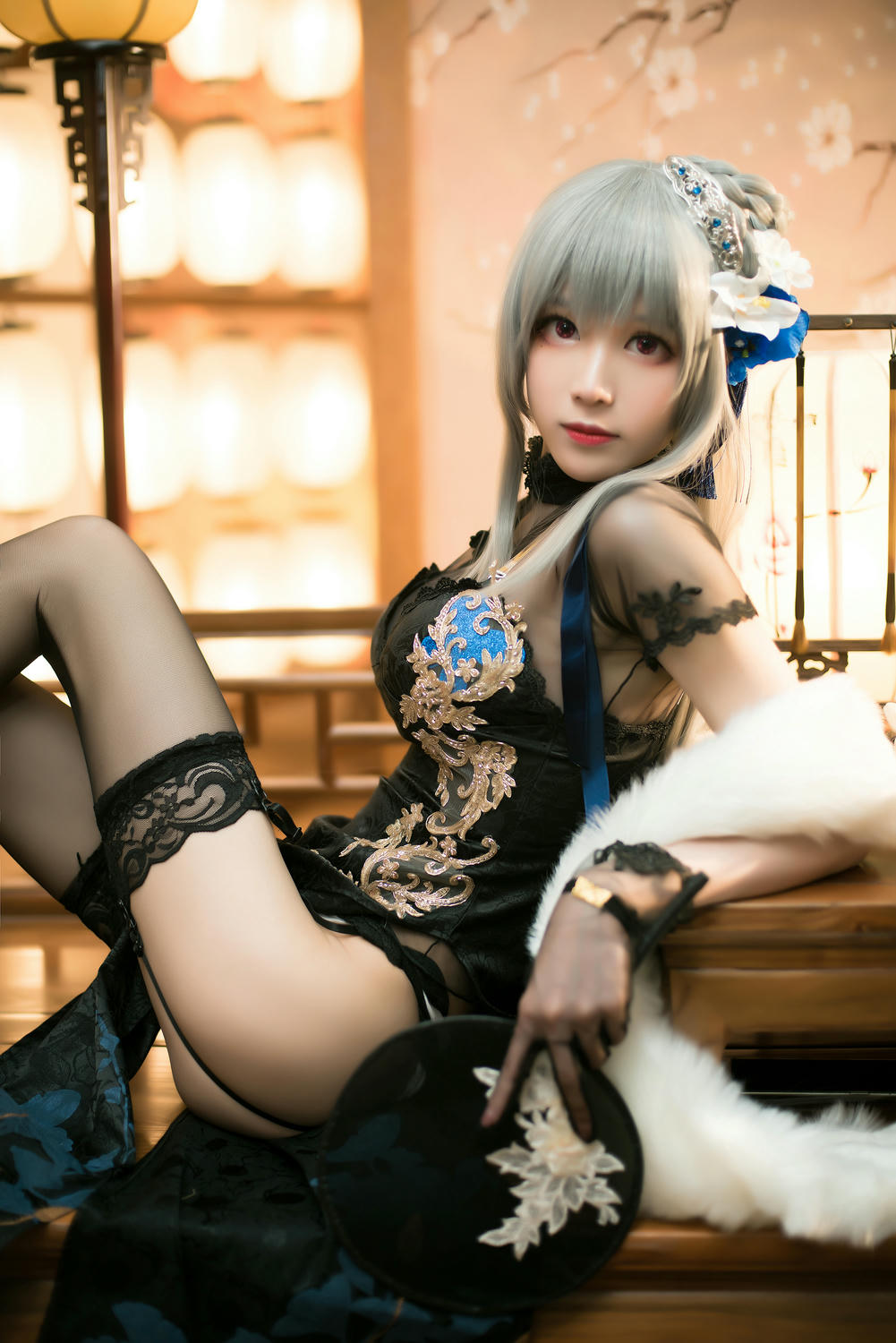 Tomoyo酱 NO.029 碧蓝-路易九世旗袍 [20P 76MB]_第1集