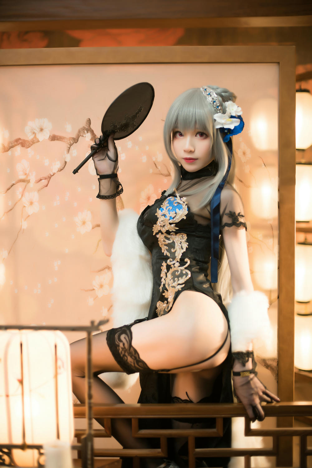 Tomoyo酱 NO.029 碧蓝-路易九世旗袍 [20P 76MB]_第1集