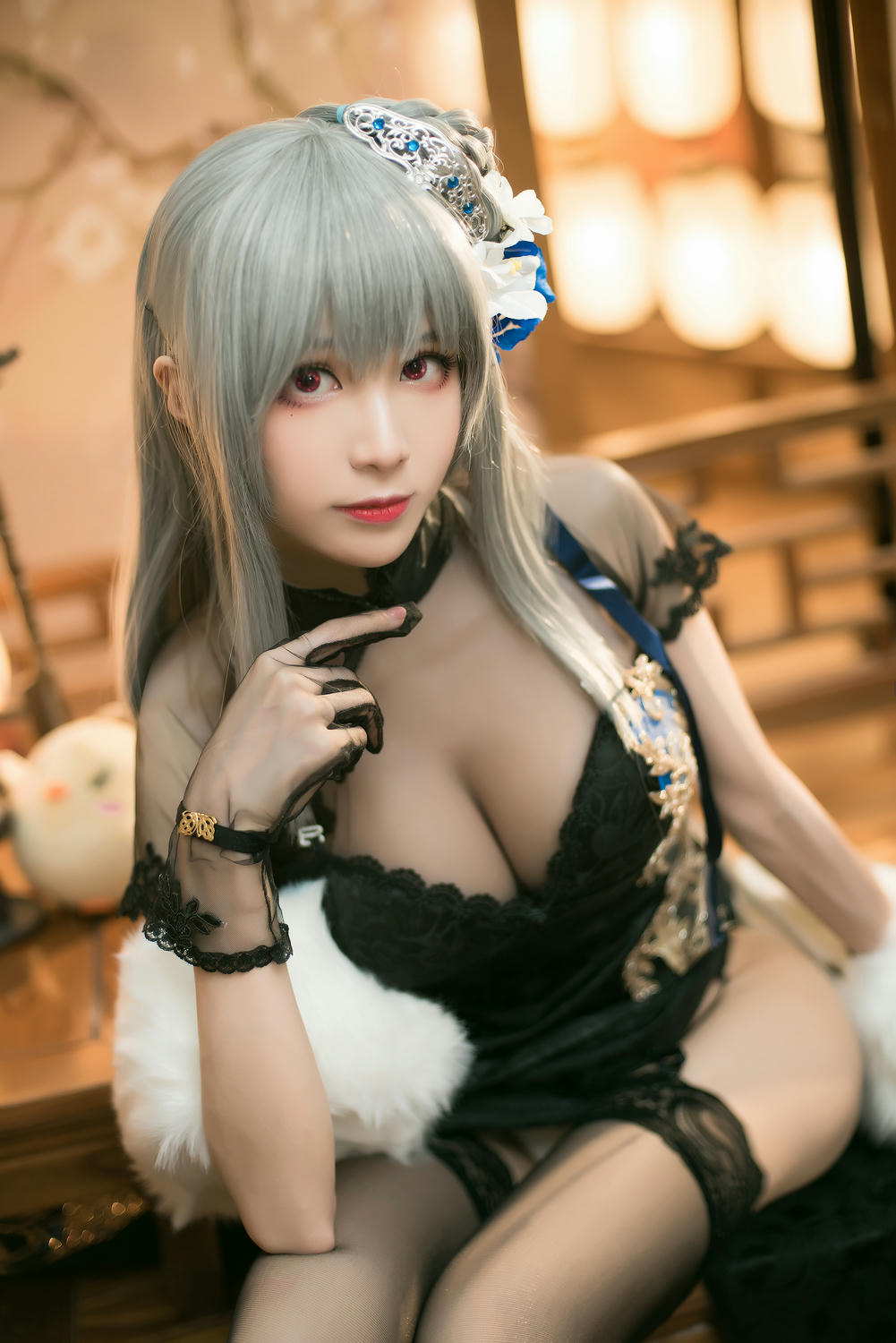 Tomoyo酱 NO.029 碧蓝-路易九世旗袍 [20P 76MB]_第1集