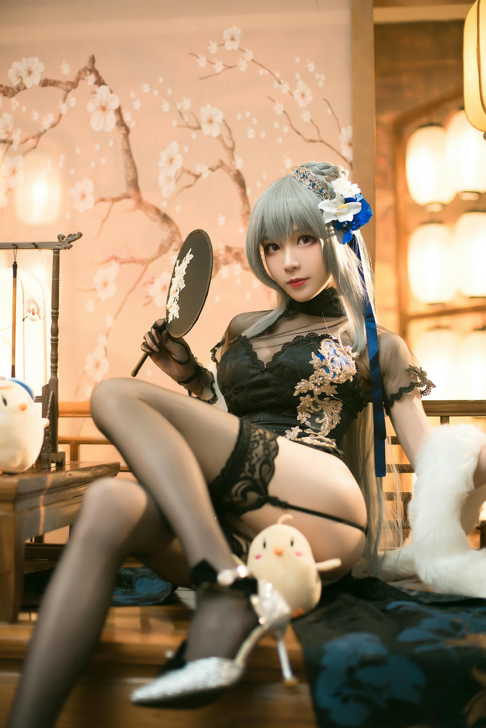 Tomoyo酱 NO.029 碧蓝-路易九世旗袍 [20P 76MB]_第1集