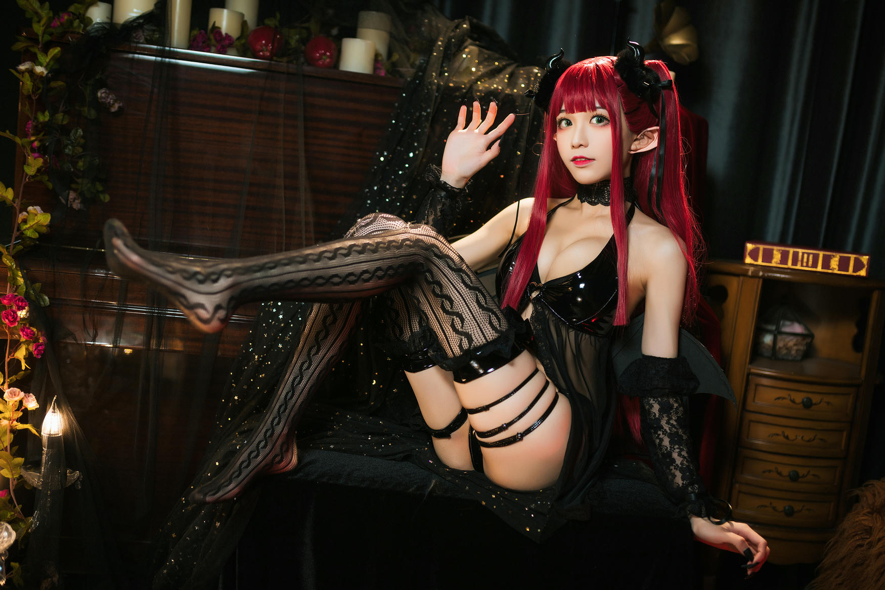 Tomoyo酱 NO.030 更衣人偶-利兹恶魔 [26P 78MB]_第1集