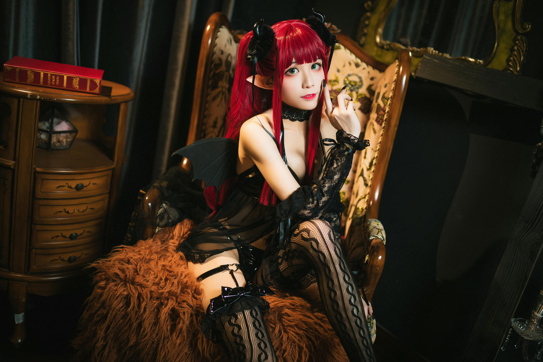 Tomoyo酱 NO.030 更衣人偶-利兹恶魔 [26P 78MB]_第1集