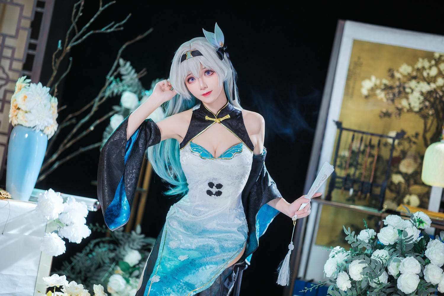 Tomoyo酱 NO.033 星穹铁道 流萤旗袍 [24P 105MB]_第1集