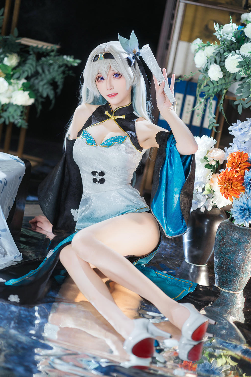 Tomoyo酱 NO.033 星穹铁道 流萤旗袍 [24P 105MB]_第2集