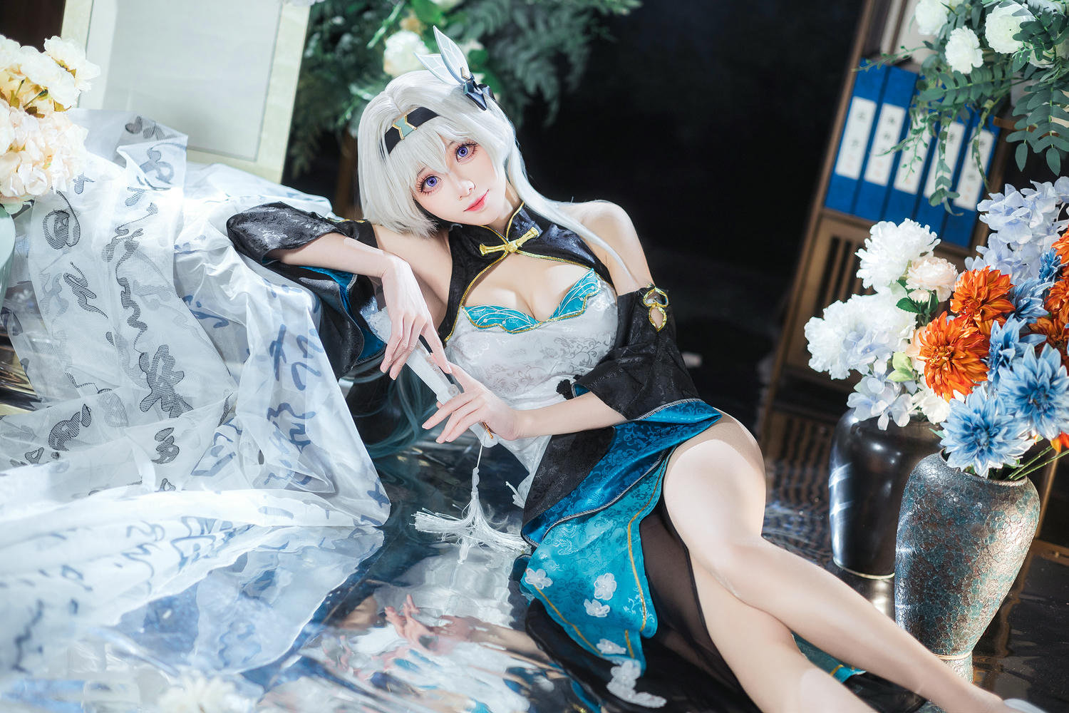 Tomoyo酱 NO.033 星穹铁道 流萤旗袍 [24P 105MB]_第2集