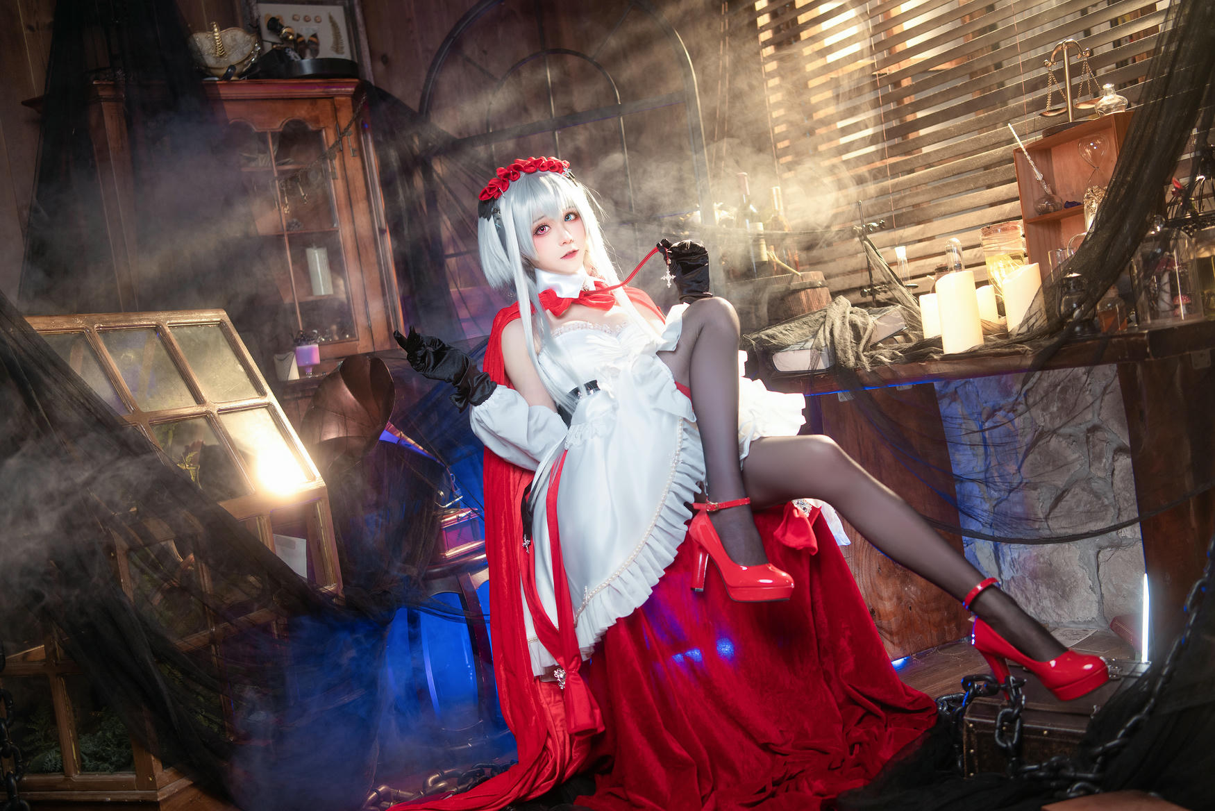 Tomoyo酱 NO.035 碧蓝航线 埃尔宾小红帽 [30P 172MB]_第1集