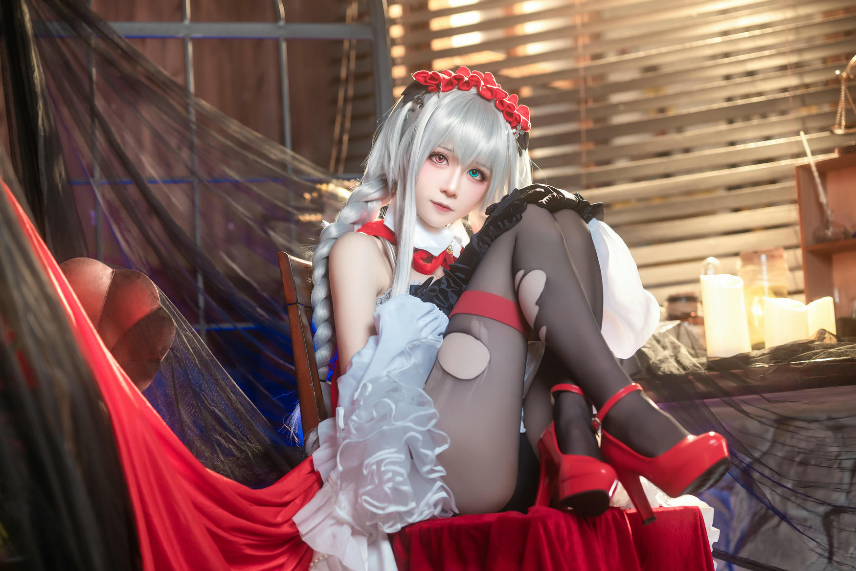 Tomoyo酱 NO.035 碧蓝航线 埃尔宾小红帽 [30P 172MB]_第1集