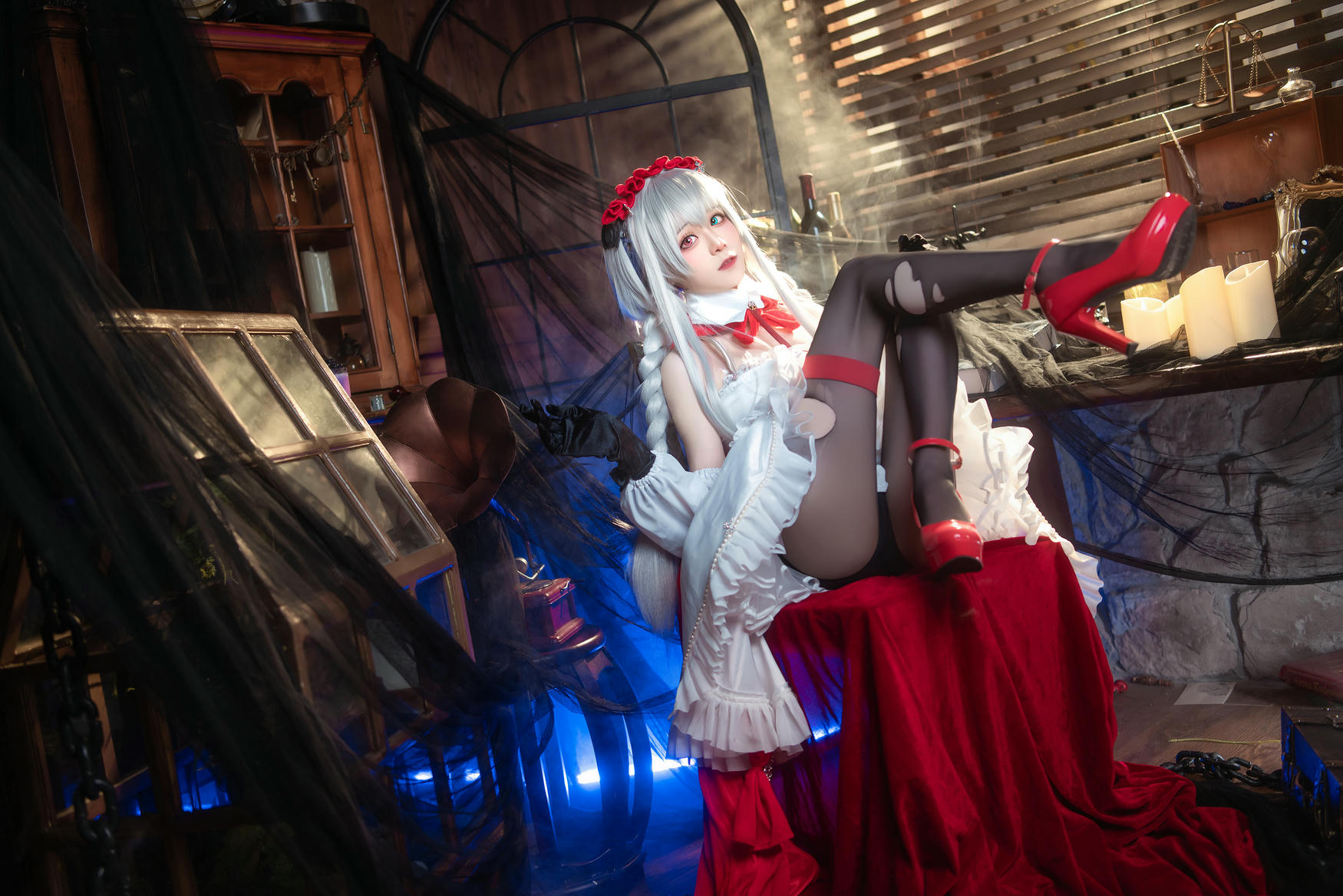 Tomoyo酱 NO.035 碧蓝航线 埃尔宾小红帽 [30P 172MB]_第1集