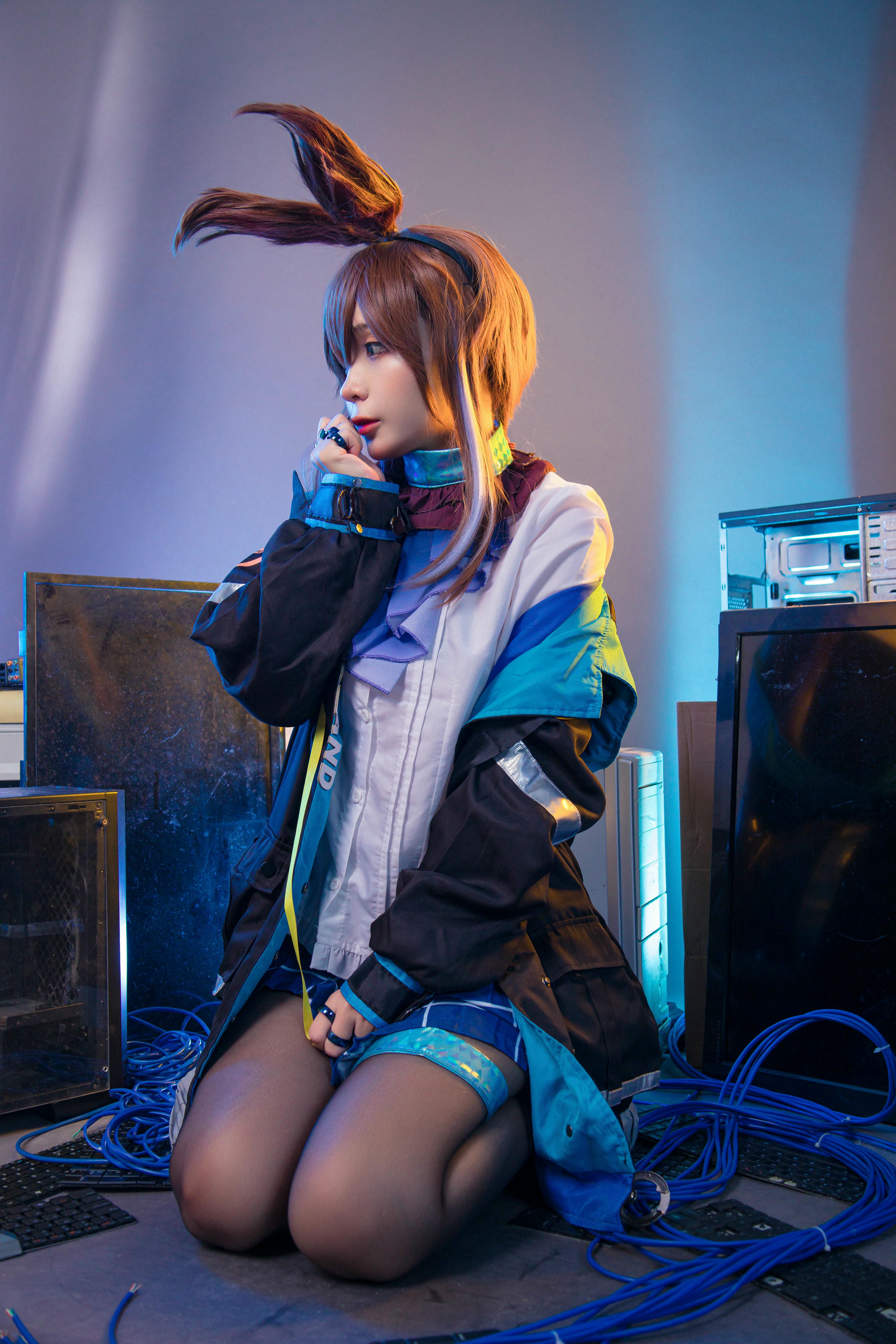 越南coser-Umeko J NO.103 Amiya Arknights[140P-5V-570.1M]_第1集