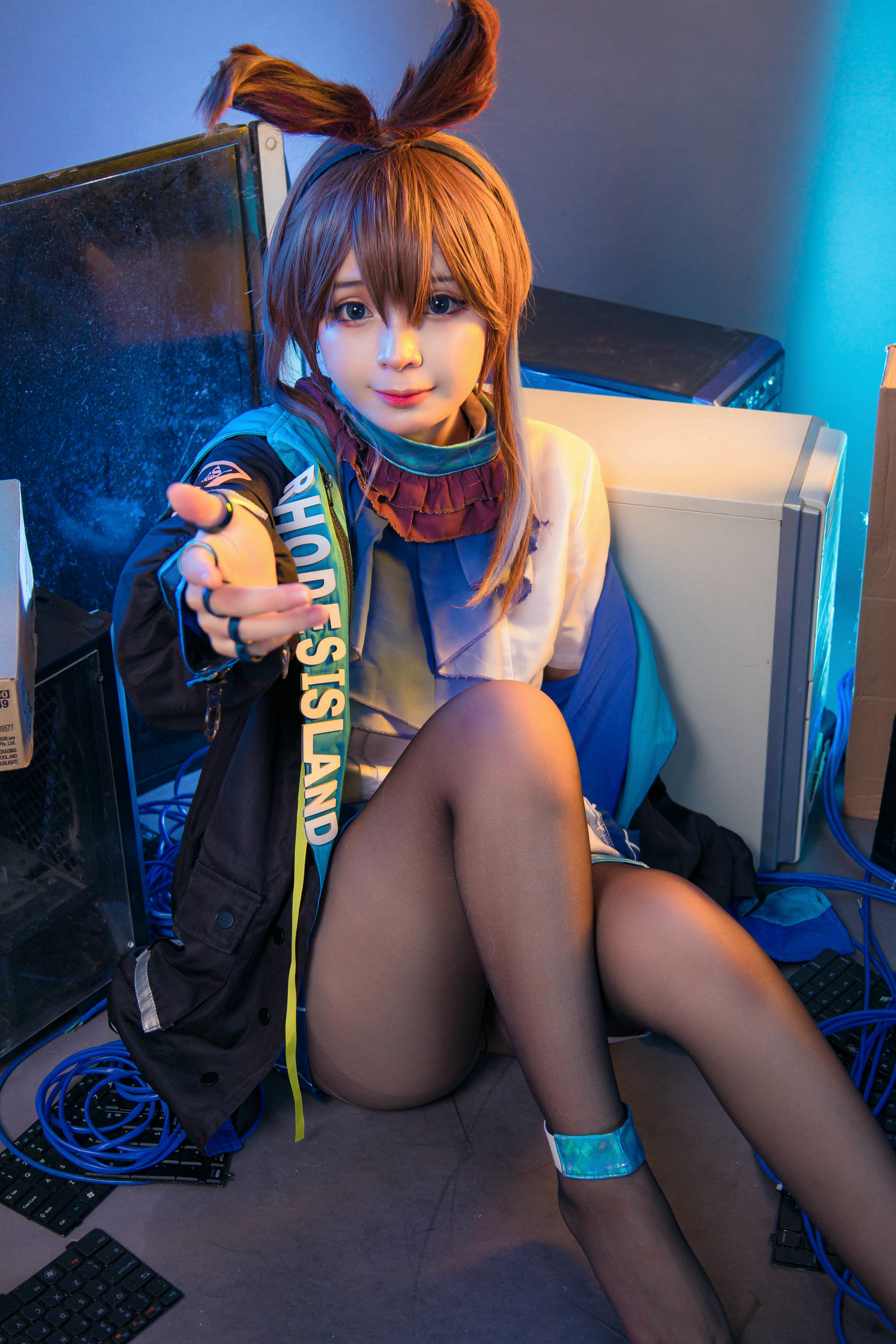 越南coser-Umeko J NO.103 Amiya Arknights[140P-5V-570.1M]_第1集