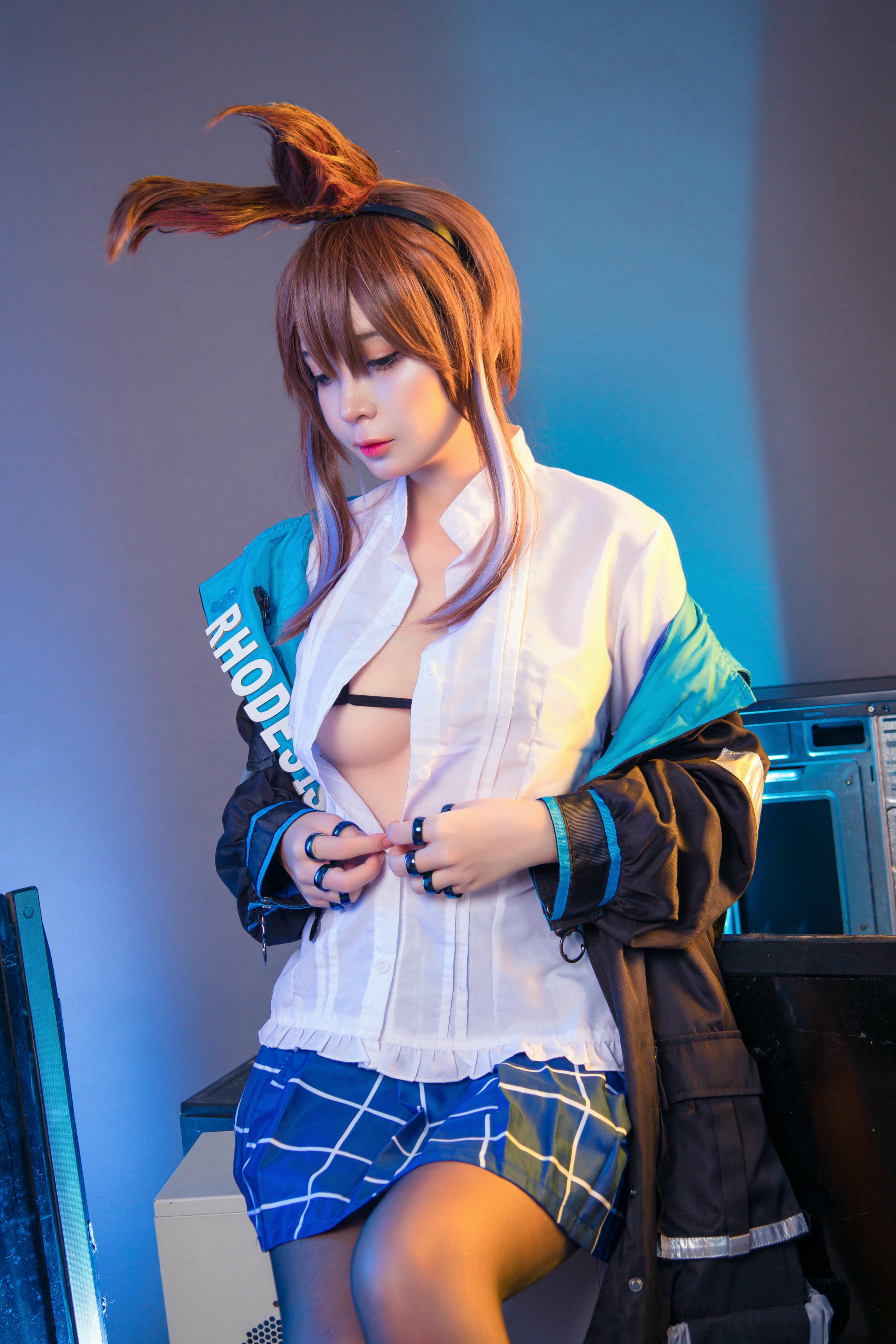 越南coser-Umeko J NO.103 Amiya Arknights[140P-5V-570.1M]_第2集