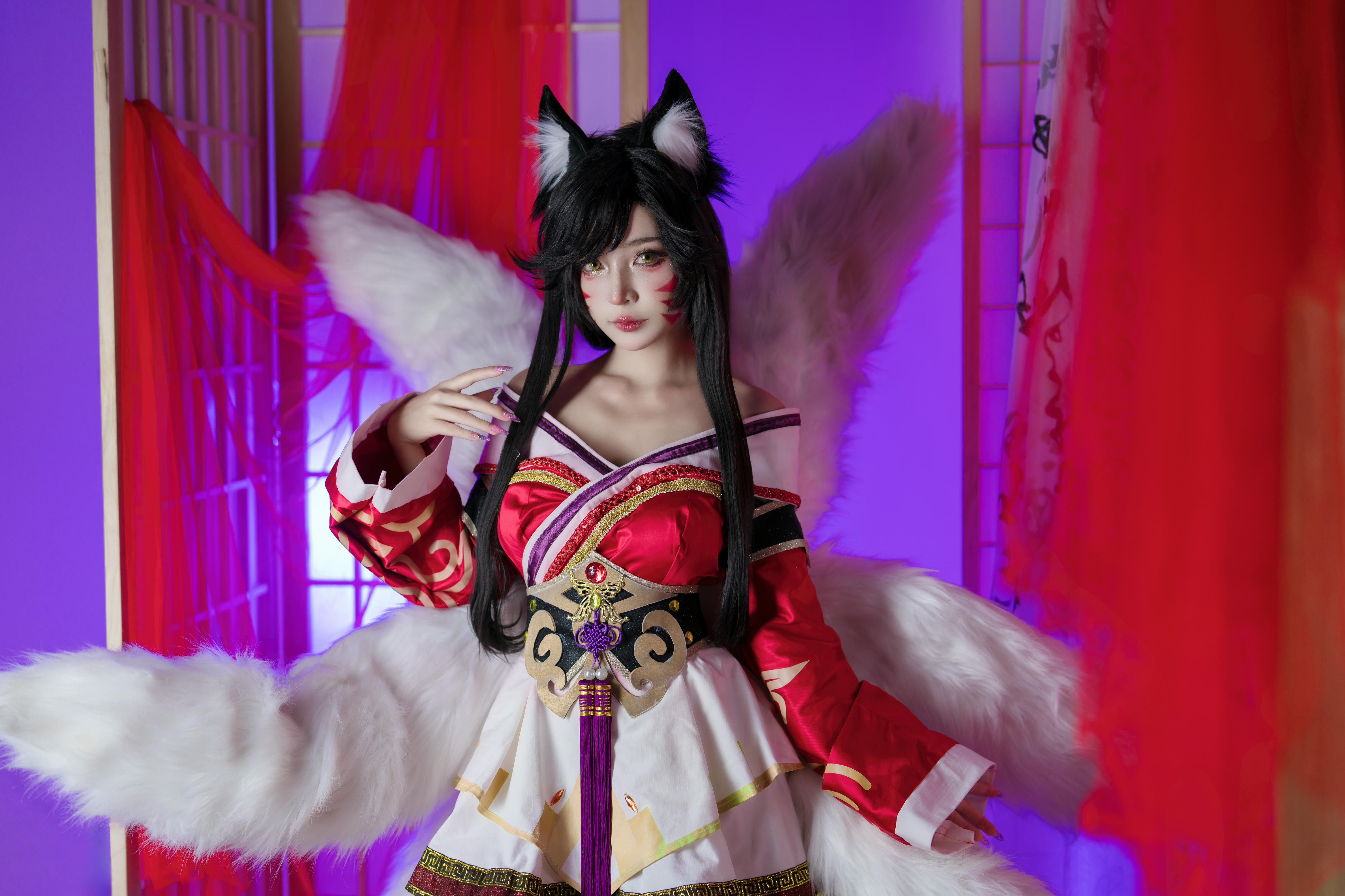 越南coser-Umeko J NO.105 cosplay Ahri League of Legends [119P9V 2.49GB]-Pic_第1集