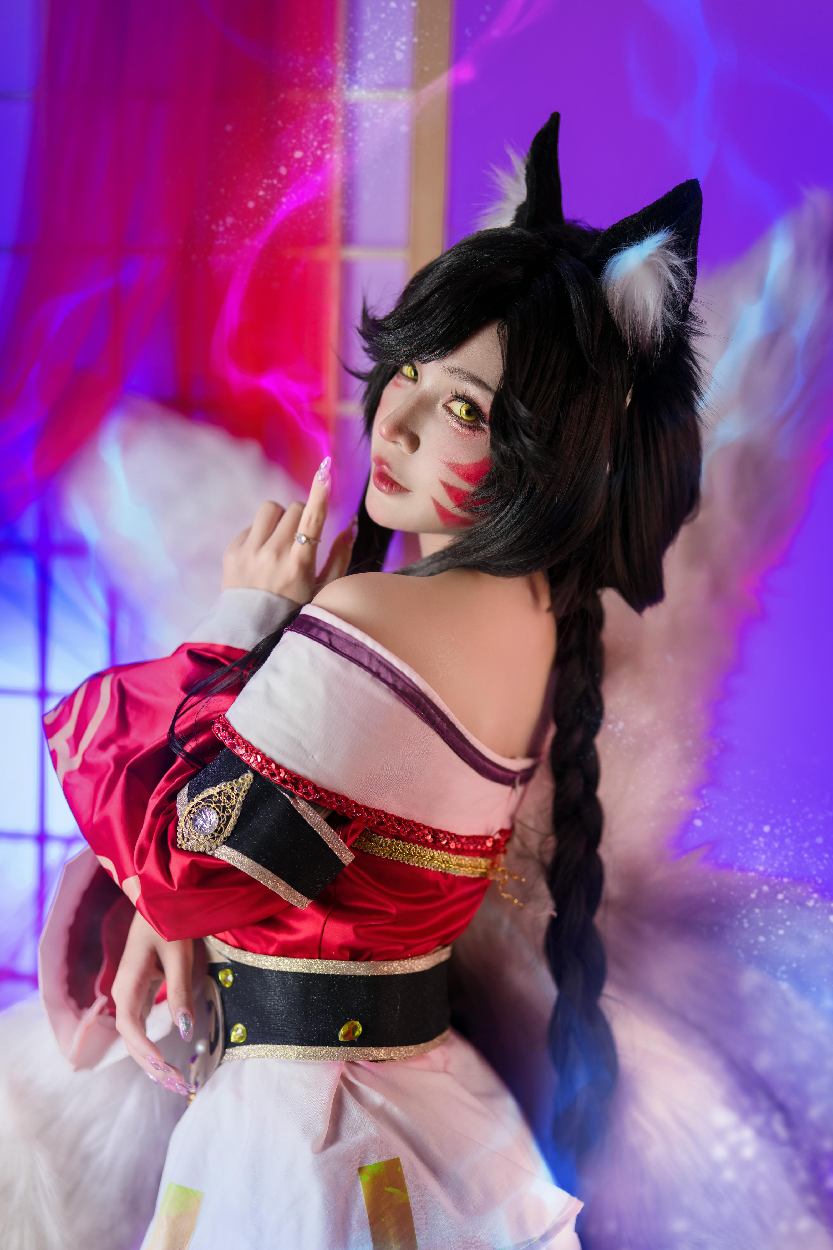越南coser-Umeko J NO.105 cosplay Ahri League of Legends [119P9V 2.49GB]-Pic_第1集
