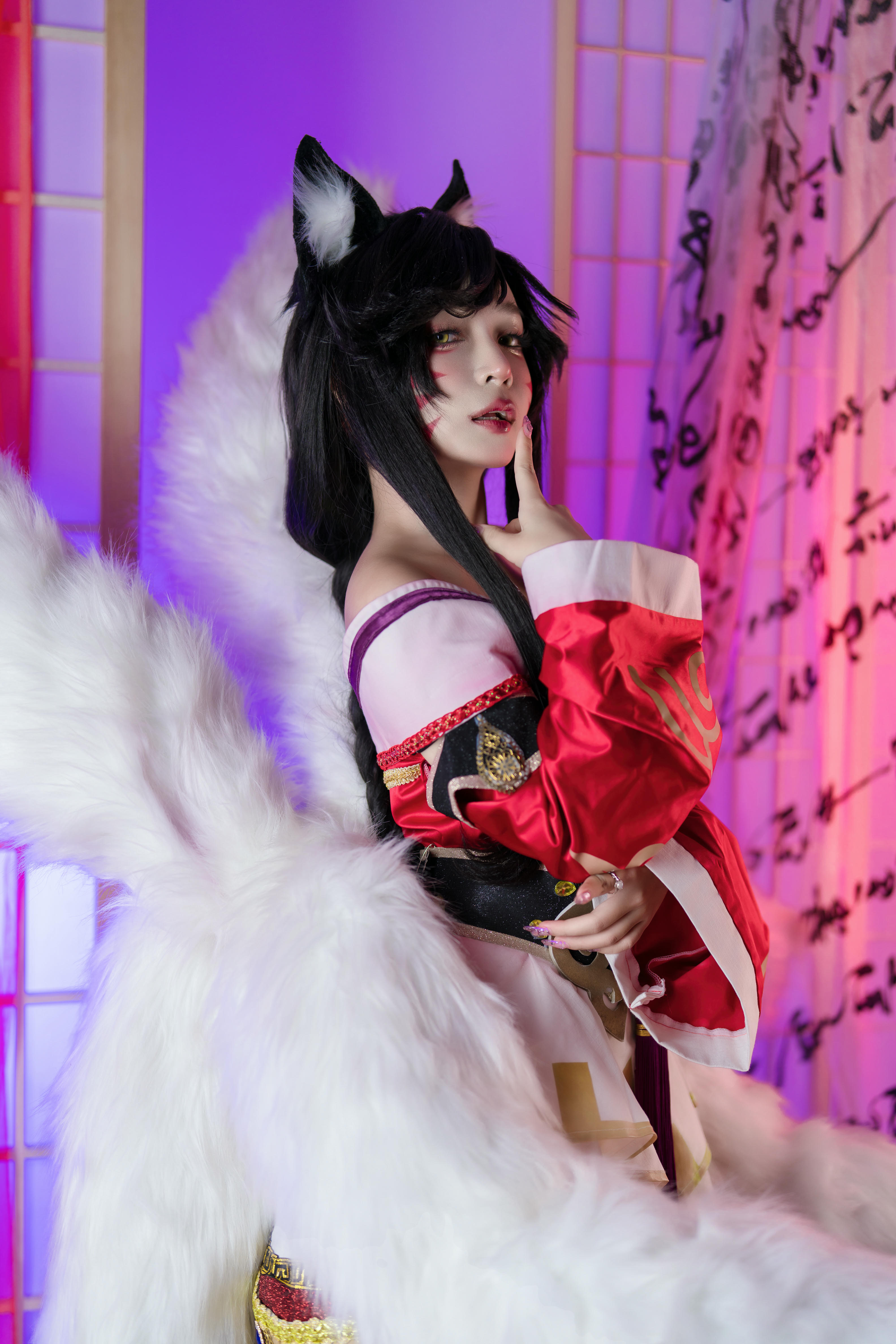 越南coser-Umeko J NO.105 cosplay Ahri League of Legends [119P9V 2.49GB]-Pic_第1集