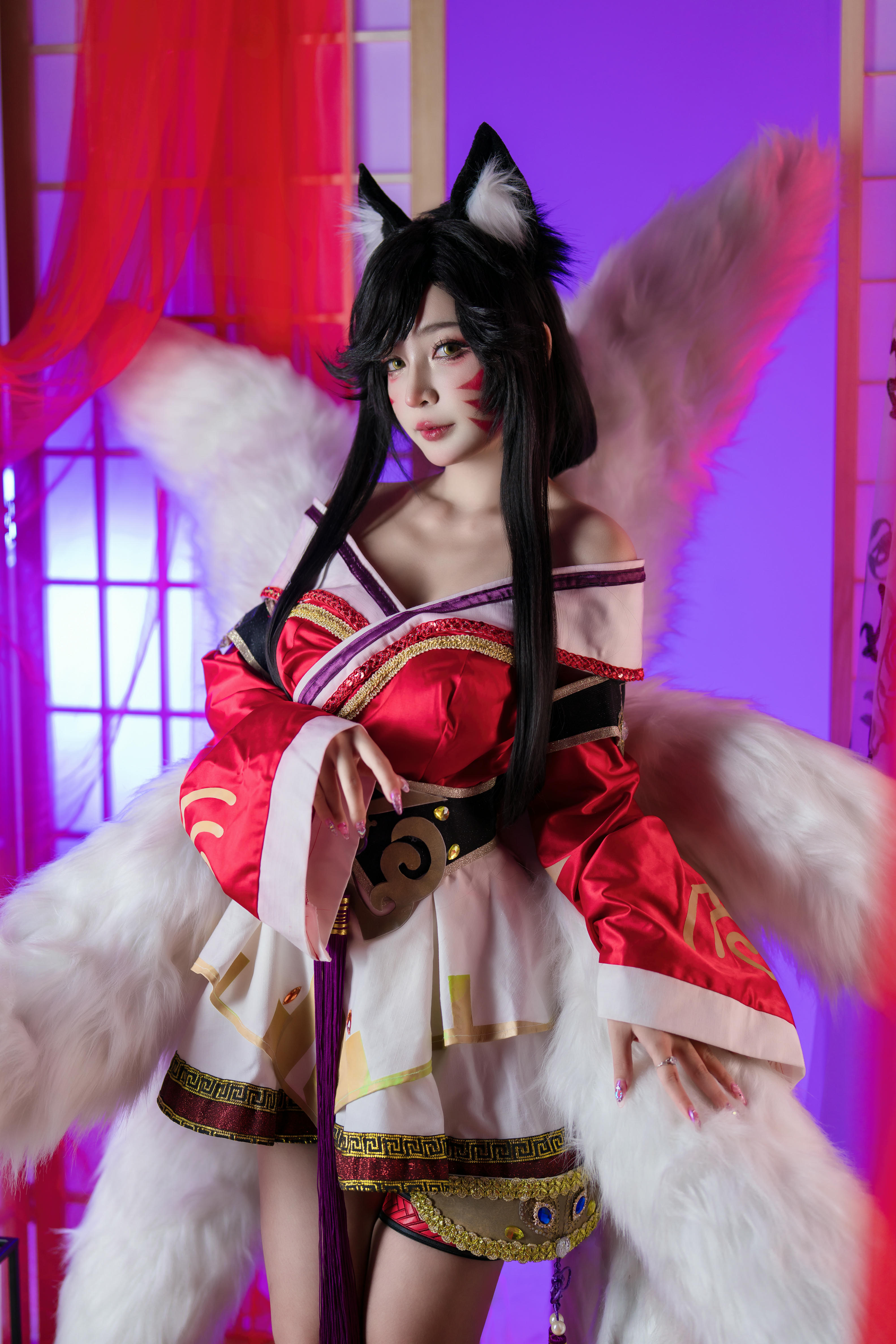 越南coser-Umeko J NO.105 cosplay Ahri League of Legends [119P9V 2.49GB]-Pic_第1集