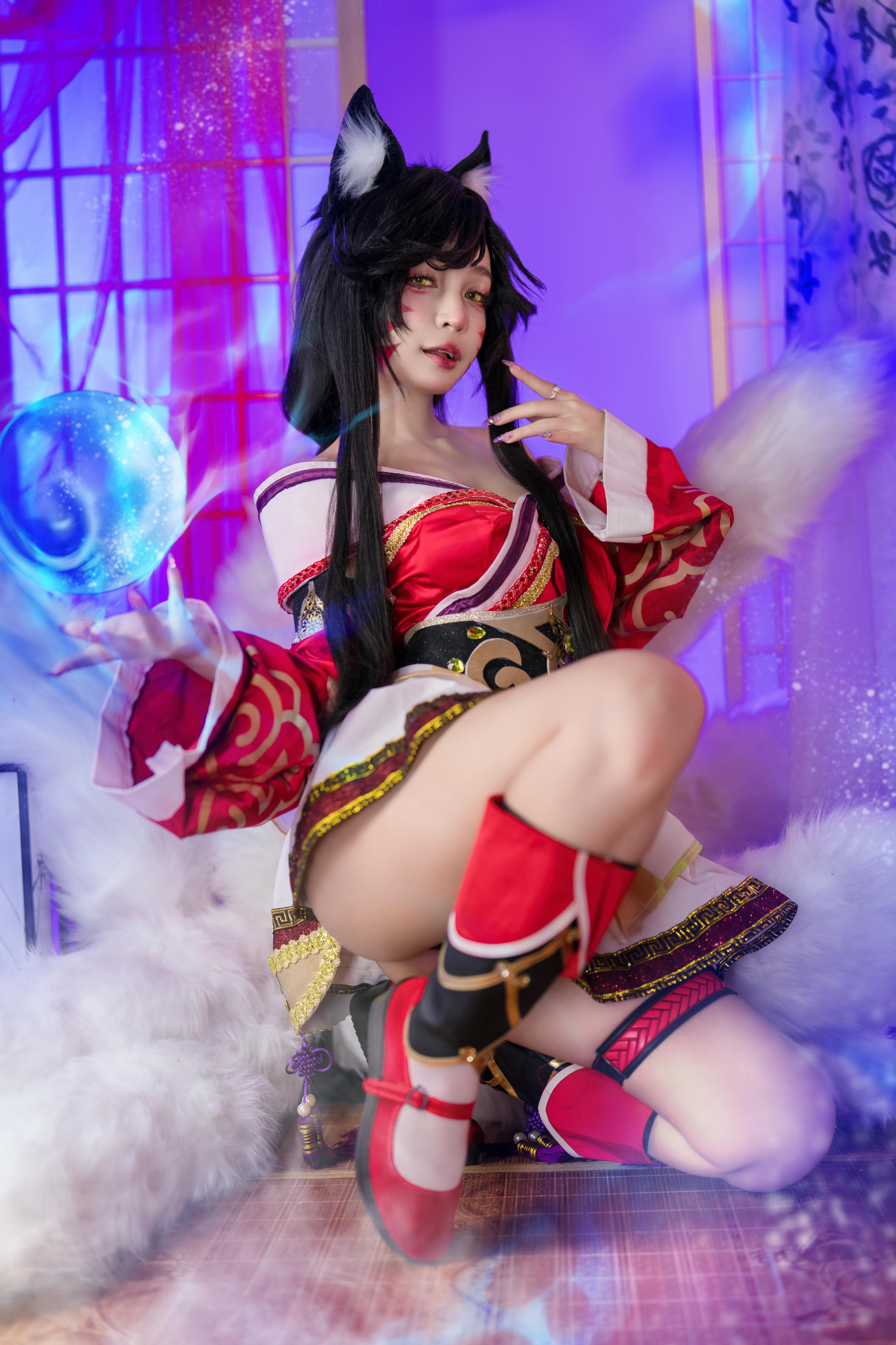 越南coser-Umeko J NO.105 cosplay Ahri League of Legends [119P9V 2.49GB]-Pic_第1集