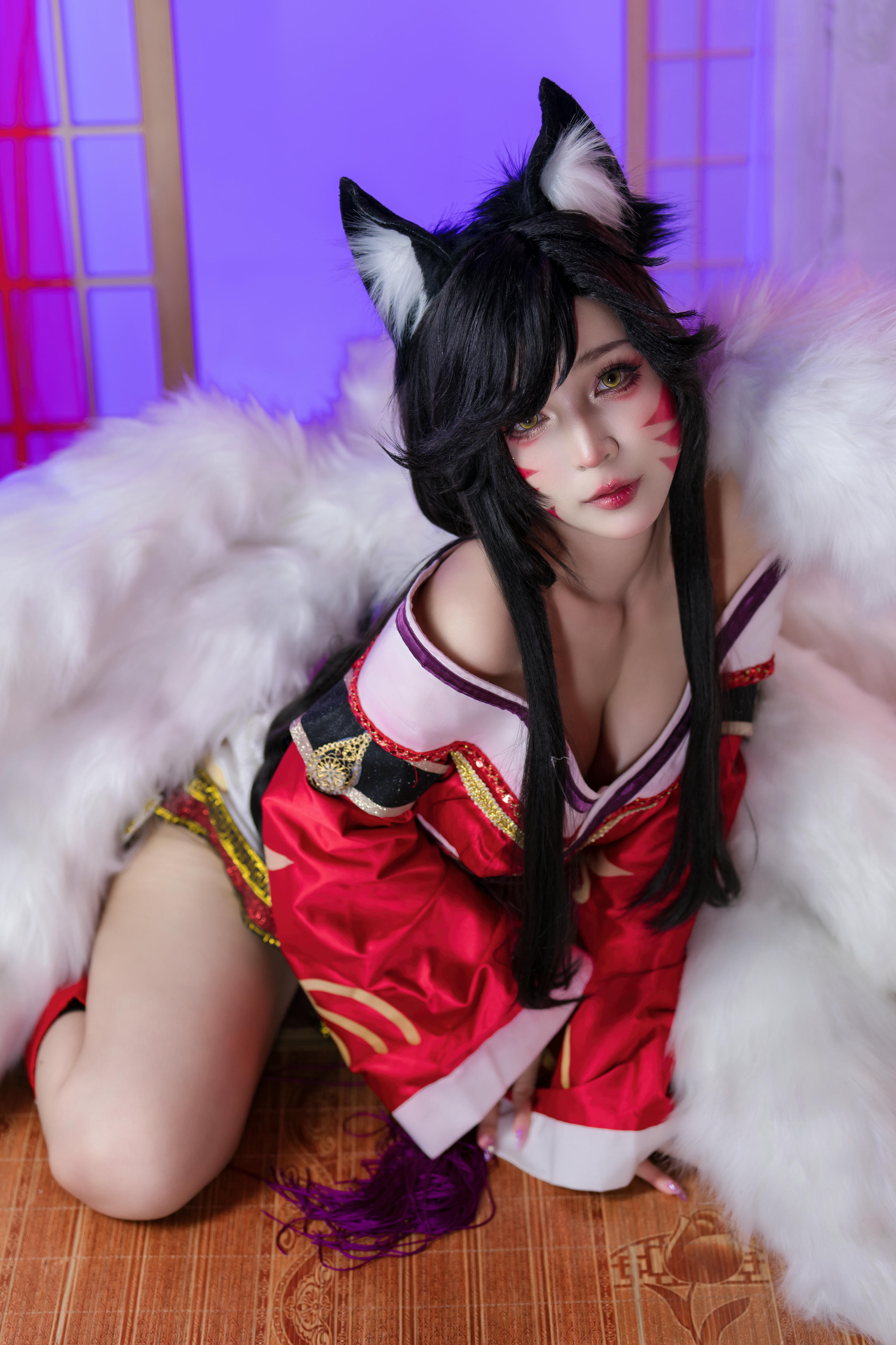 越南coser-Umeko J NO.105 cosplay Ahri League of Legends [119P9V 2.49GB]-Pic_第1集