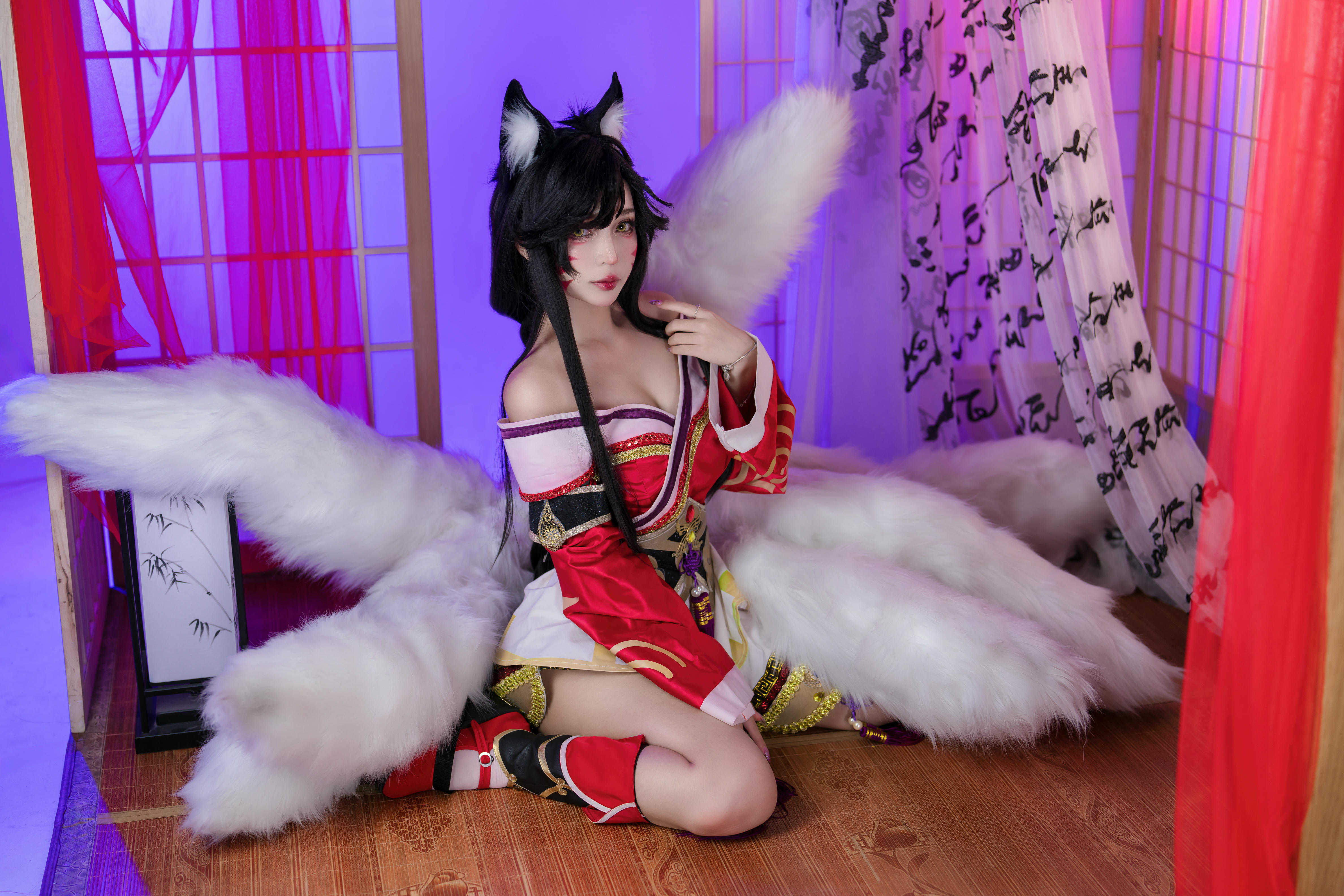 越南coser-Umeko J NO.105 cosplay Ahri League of Legends [119P9V 2.49GB]-Pic_第1集