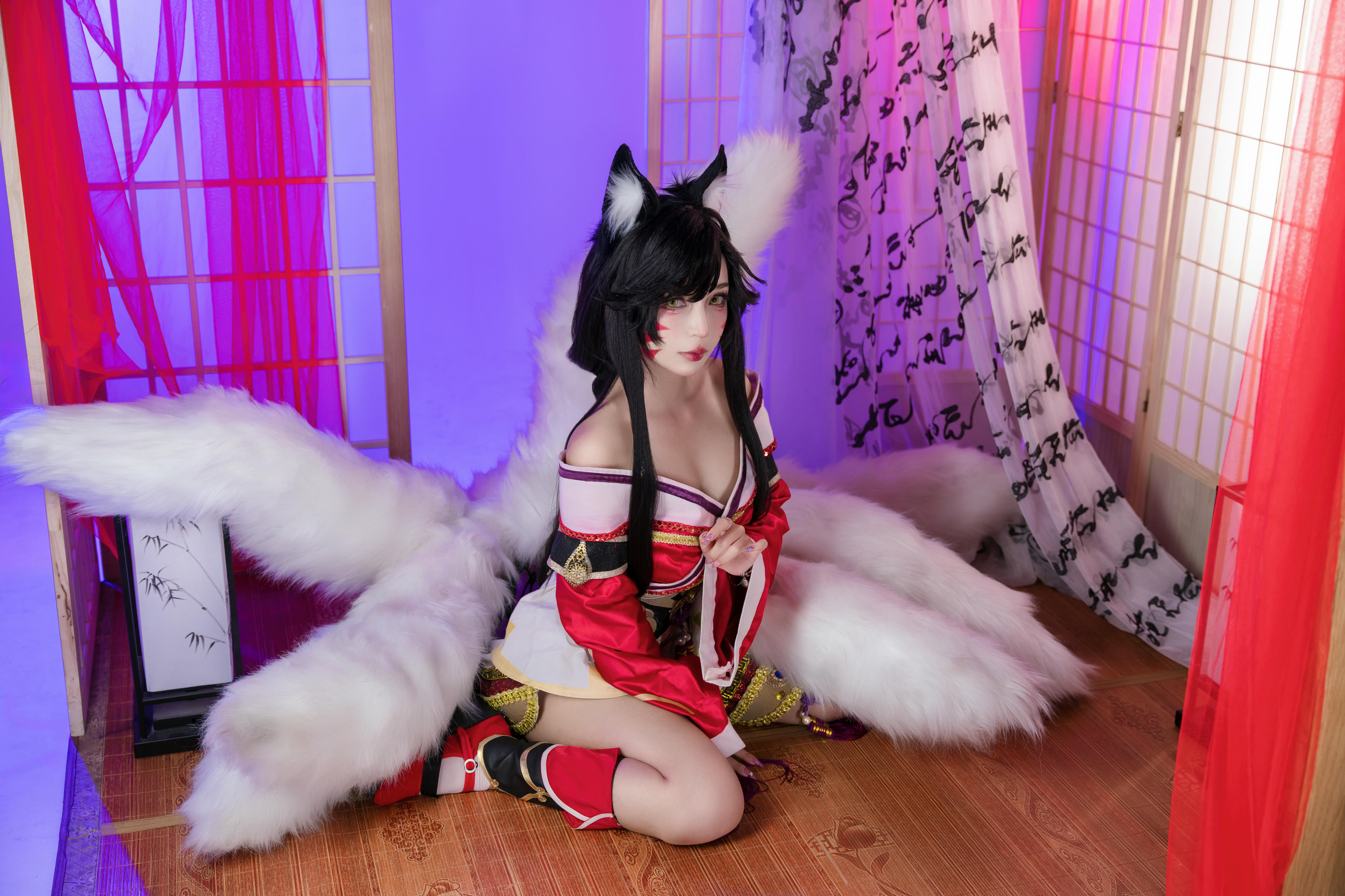 越南coser-Umeko J NO.105 cosplay Ahri League of Legends [119P9V 2.49GB]-Pic_第1集