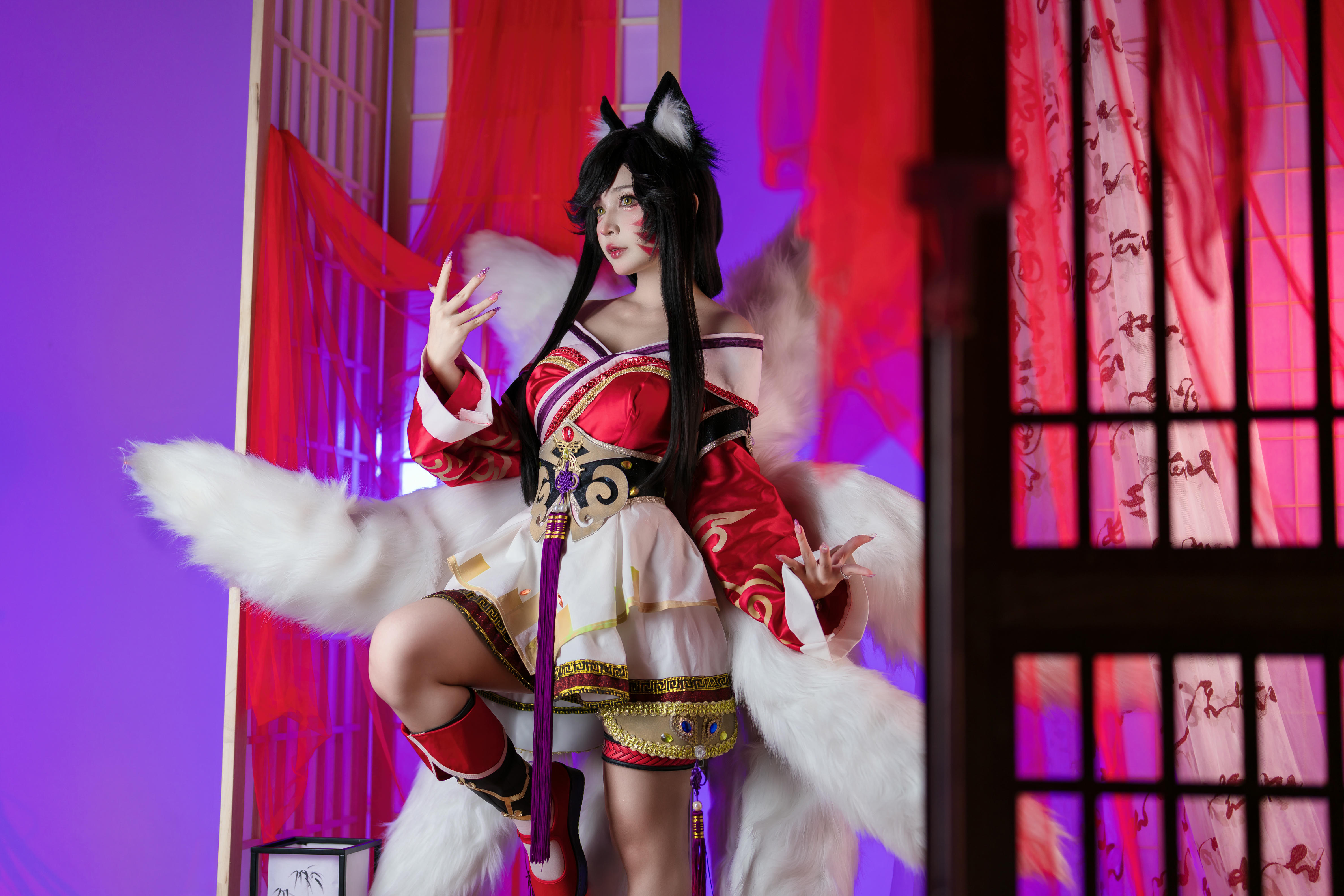 越南coser-Umeko J NO.105 cosplay Ahri League of Legends [119P9V 2.49GB]-Pic_第1集