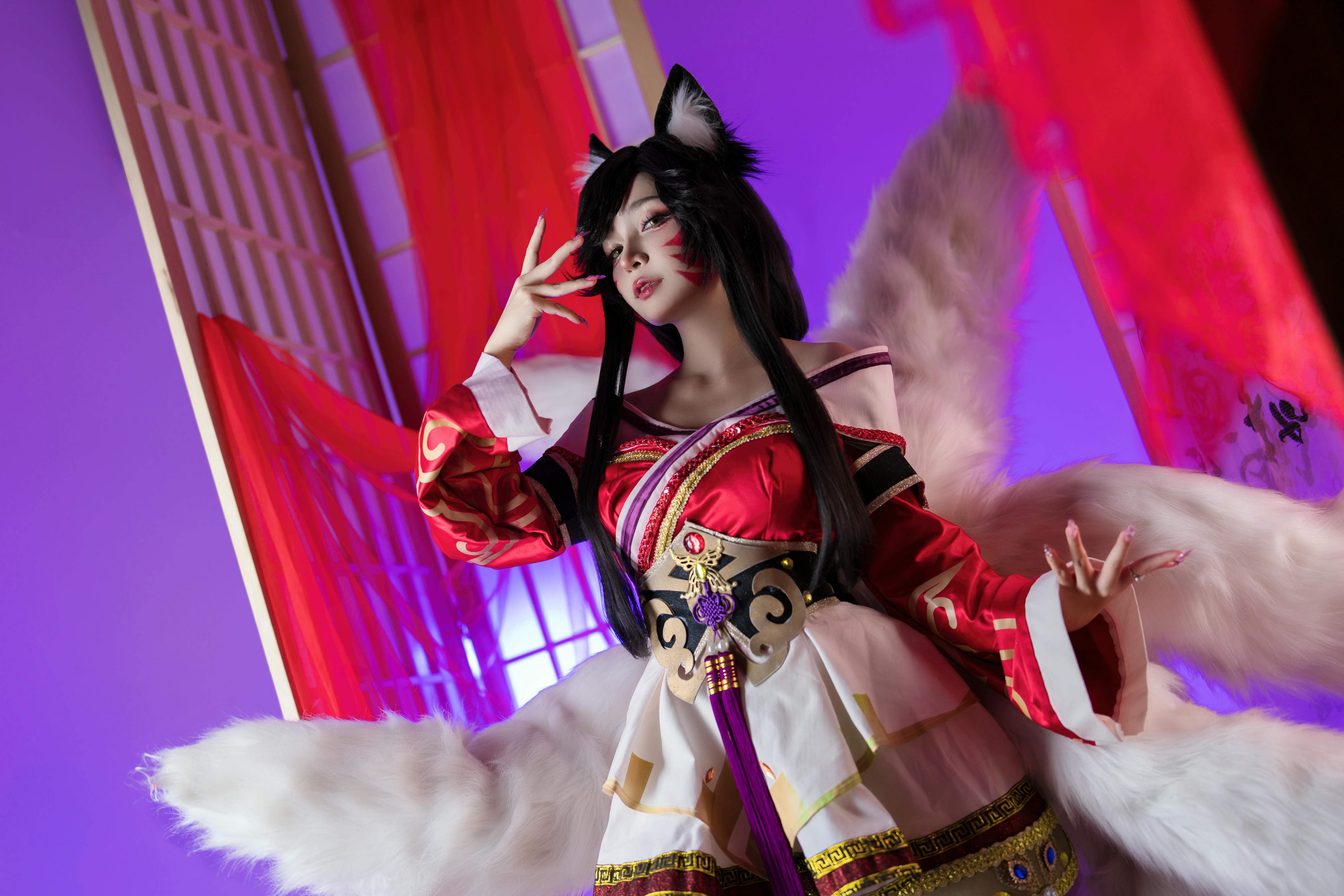 越南coser-Umeko J NO.105 cosplay Ahri League of Legends [119P9V 2.49GB]-Pic_第1集