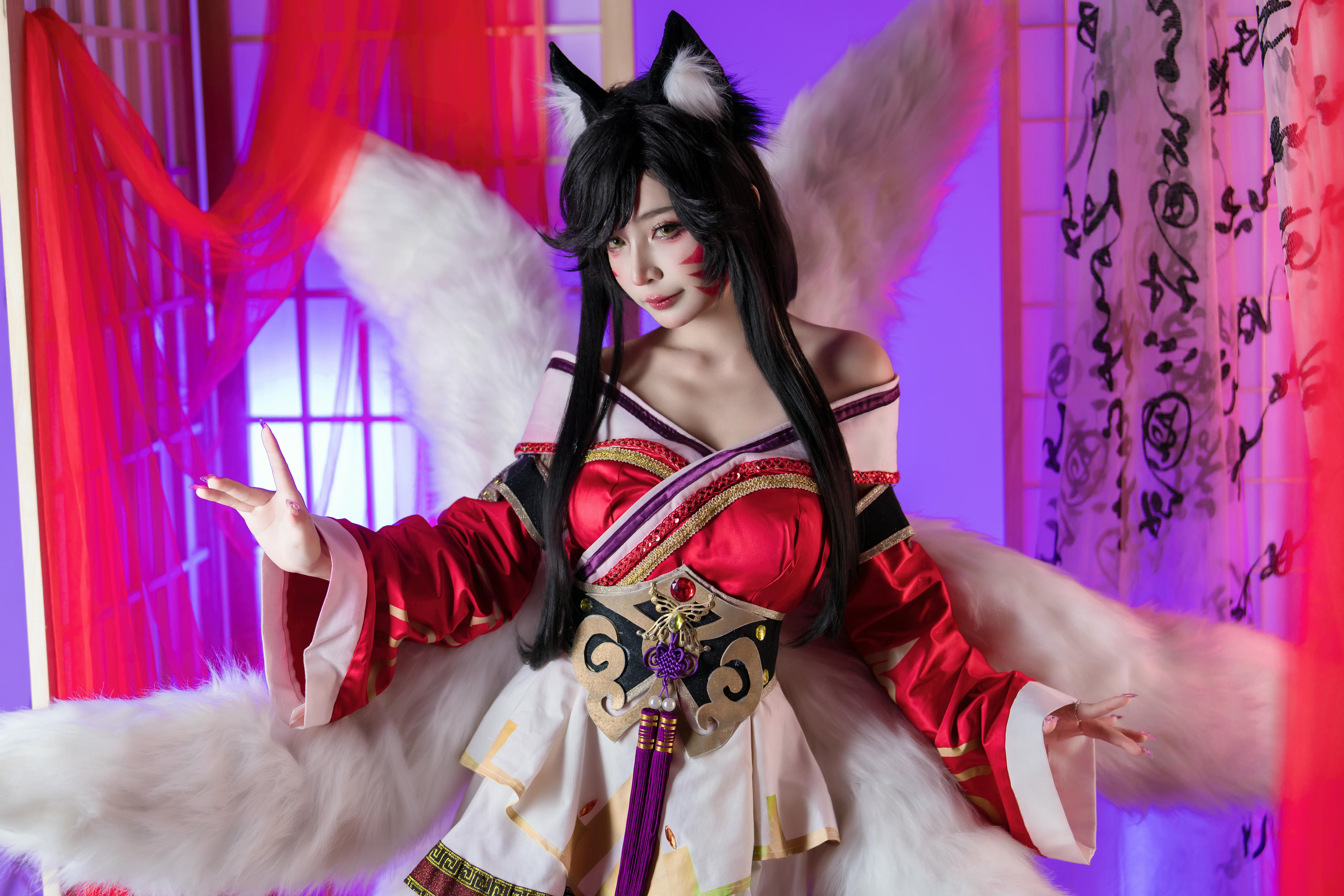 越南coser-Umeko J NO.105 cosplay Ahri League of Legends [119P9V 2.49GB]-Pic_第1集